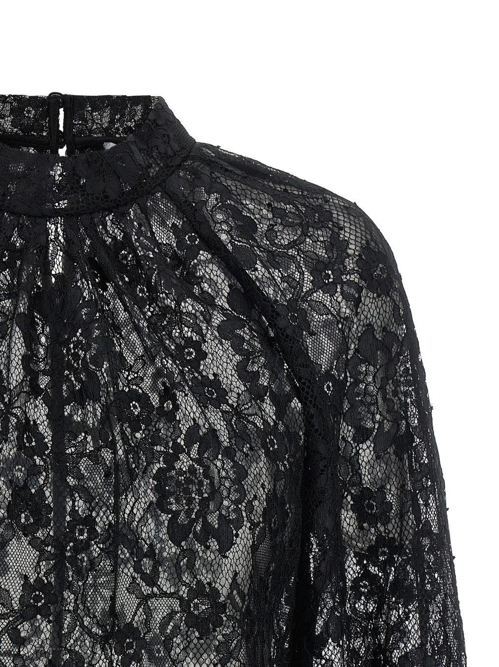 Self-Portrait Black Lace Blouse