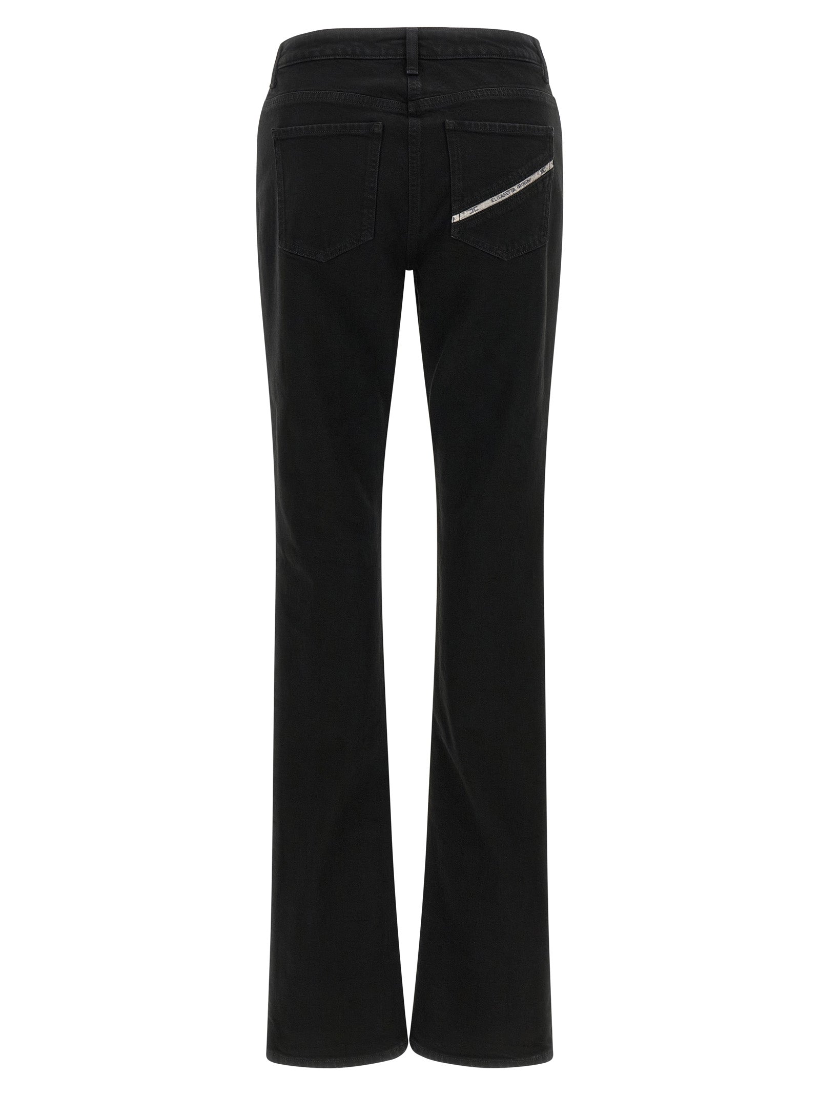 Elisabetta Franchi Jewel Padlock Jeans