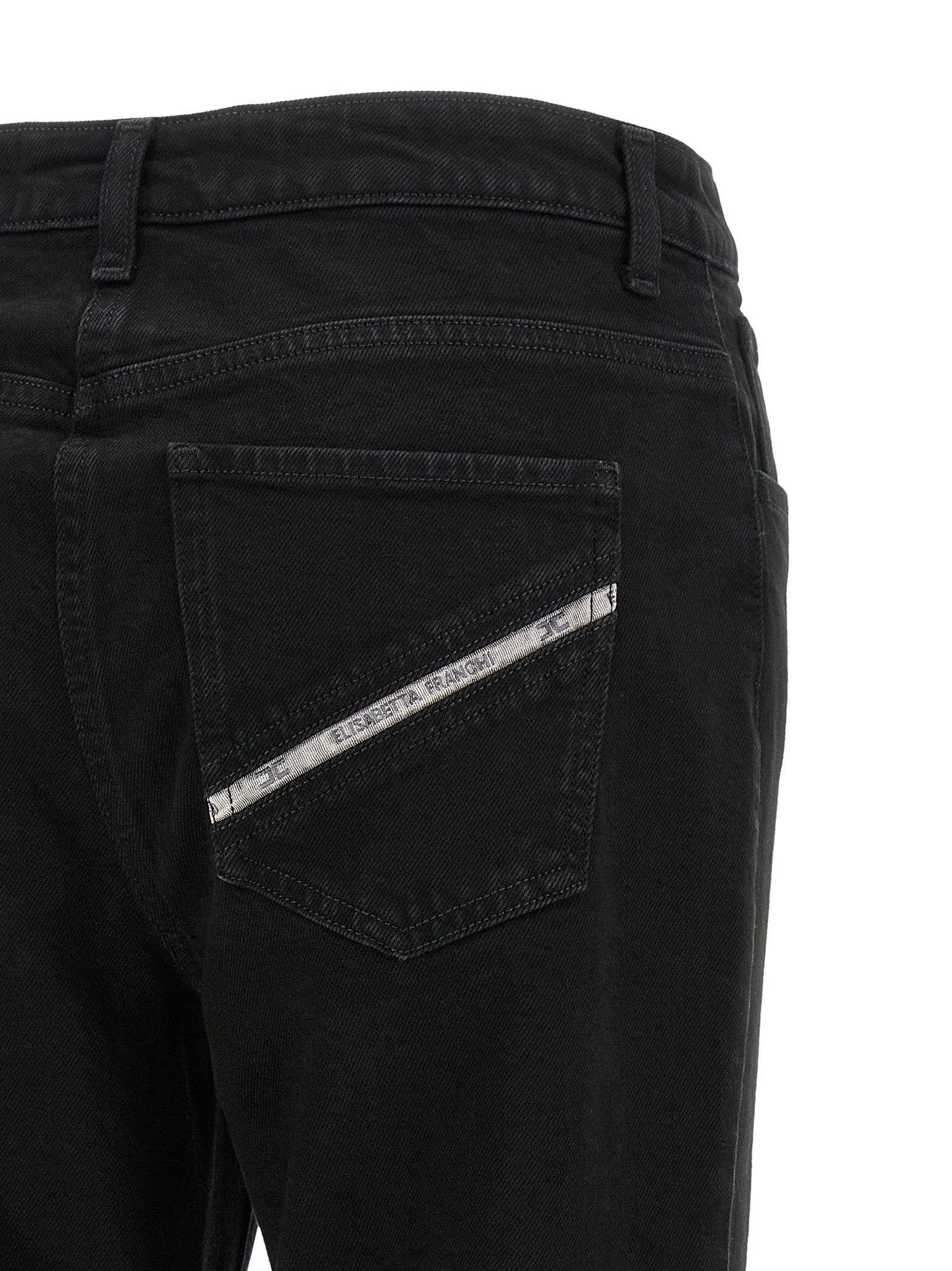 Elisabetta Franchi Jewel Padlock Jeans