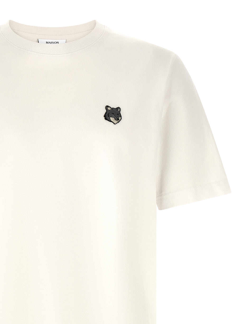 Maison Kitsuné Grey Fox Head T-shirt