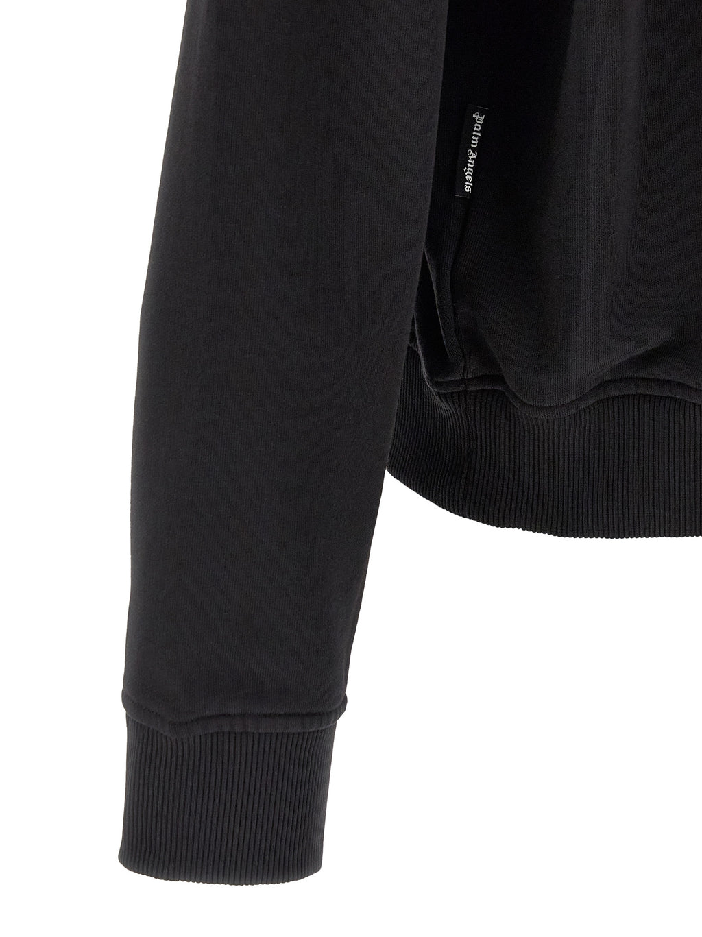 Palm Angels Back Curved Logo Sweatshirt
