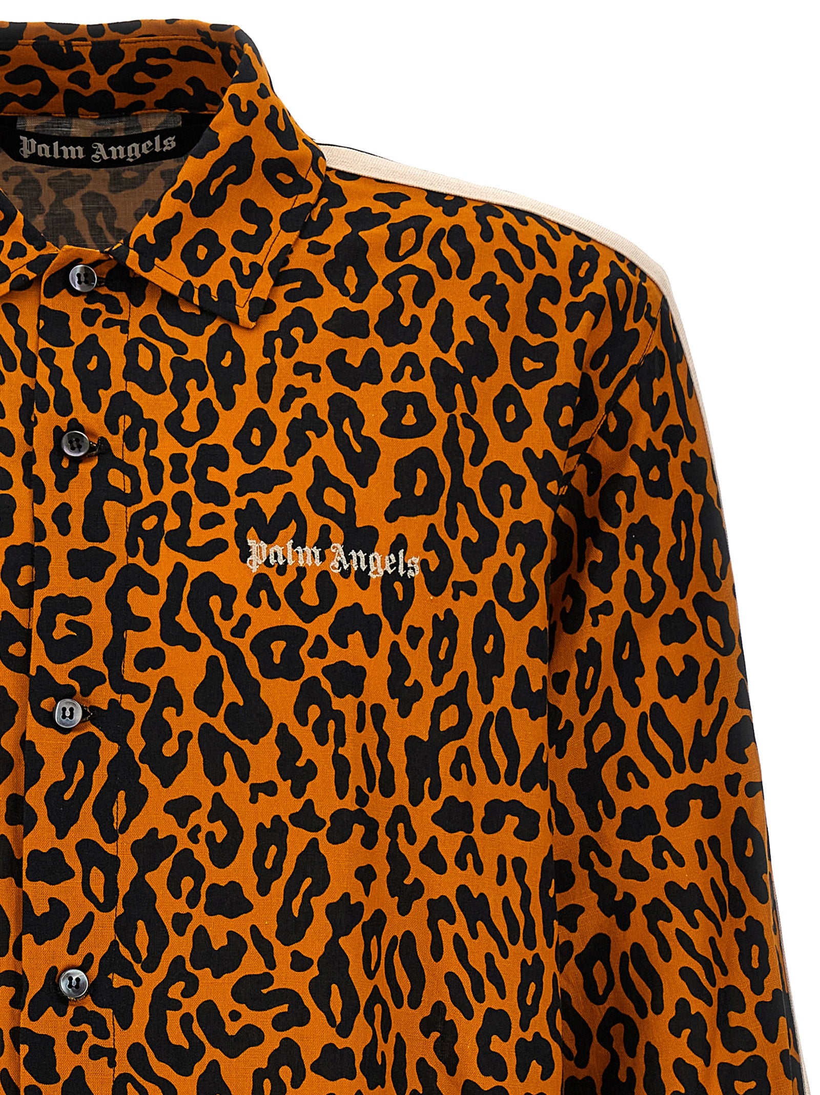 Palm Angels Cheetah Track Shirt