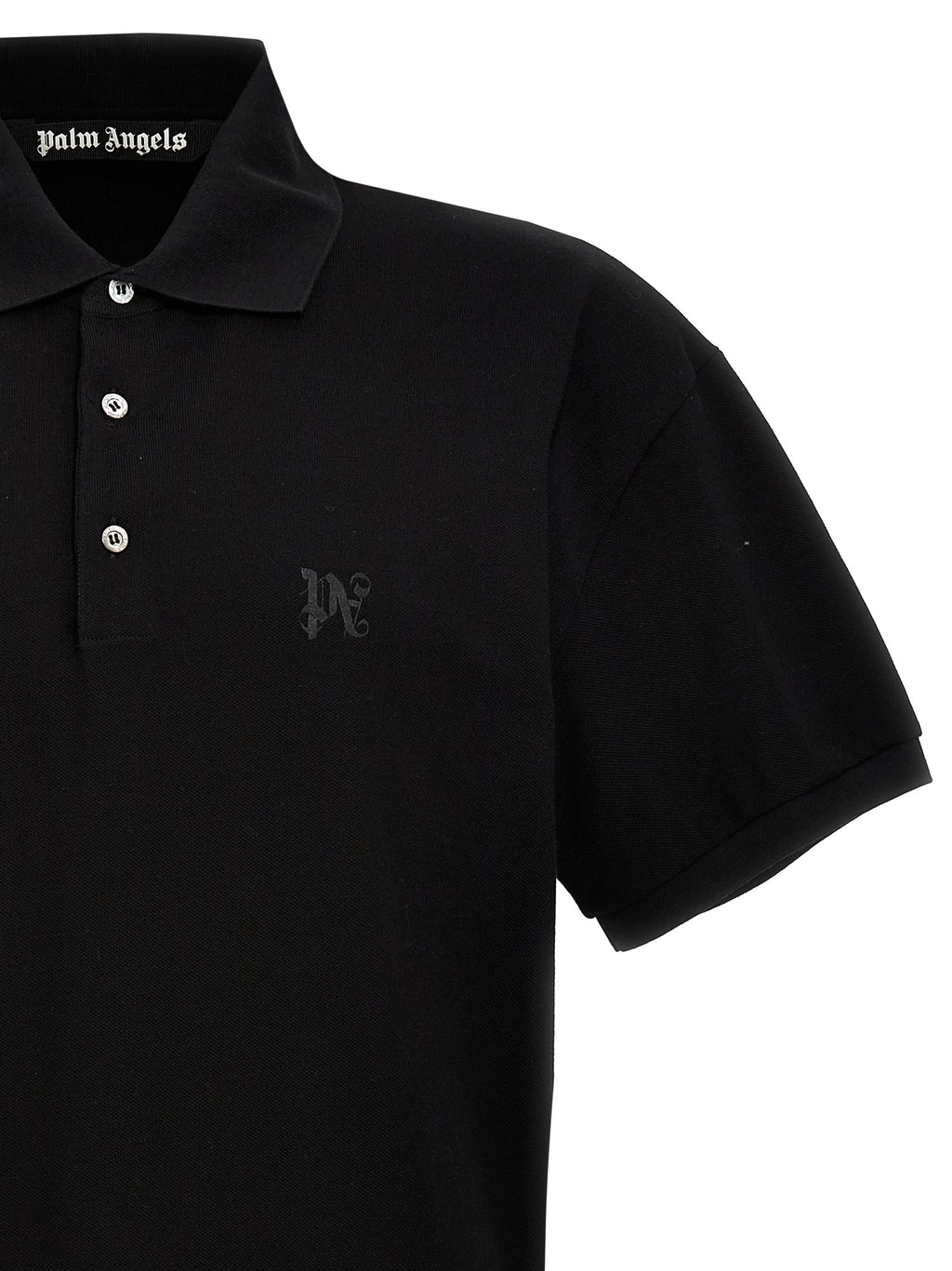 Palm Angels Monogram Polo Shirt