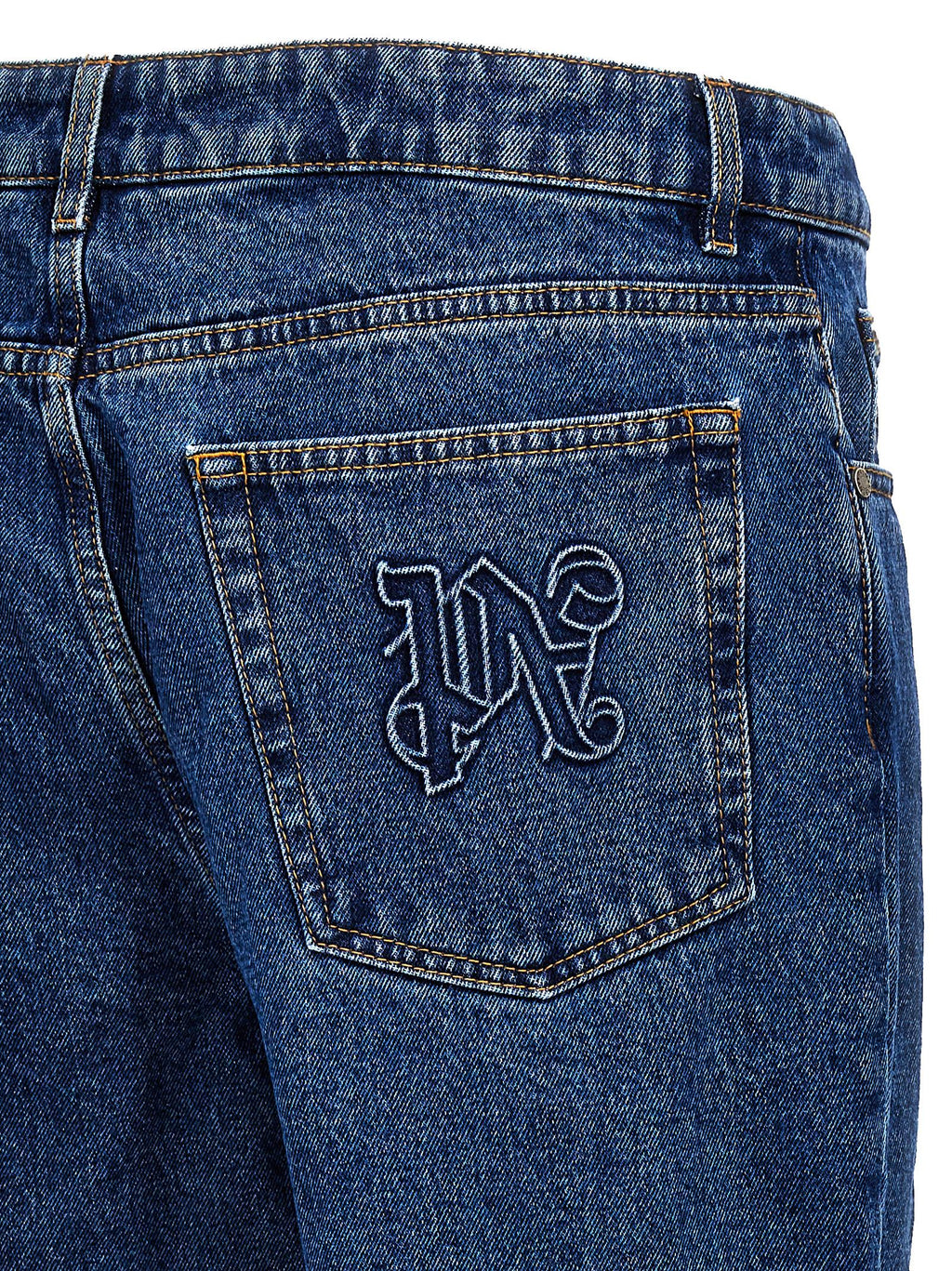 Palm Angels Lw Monogram Jeans