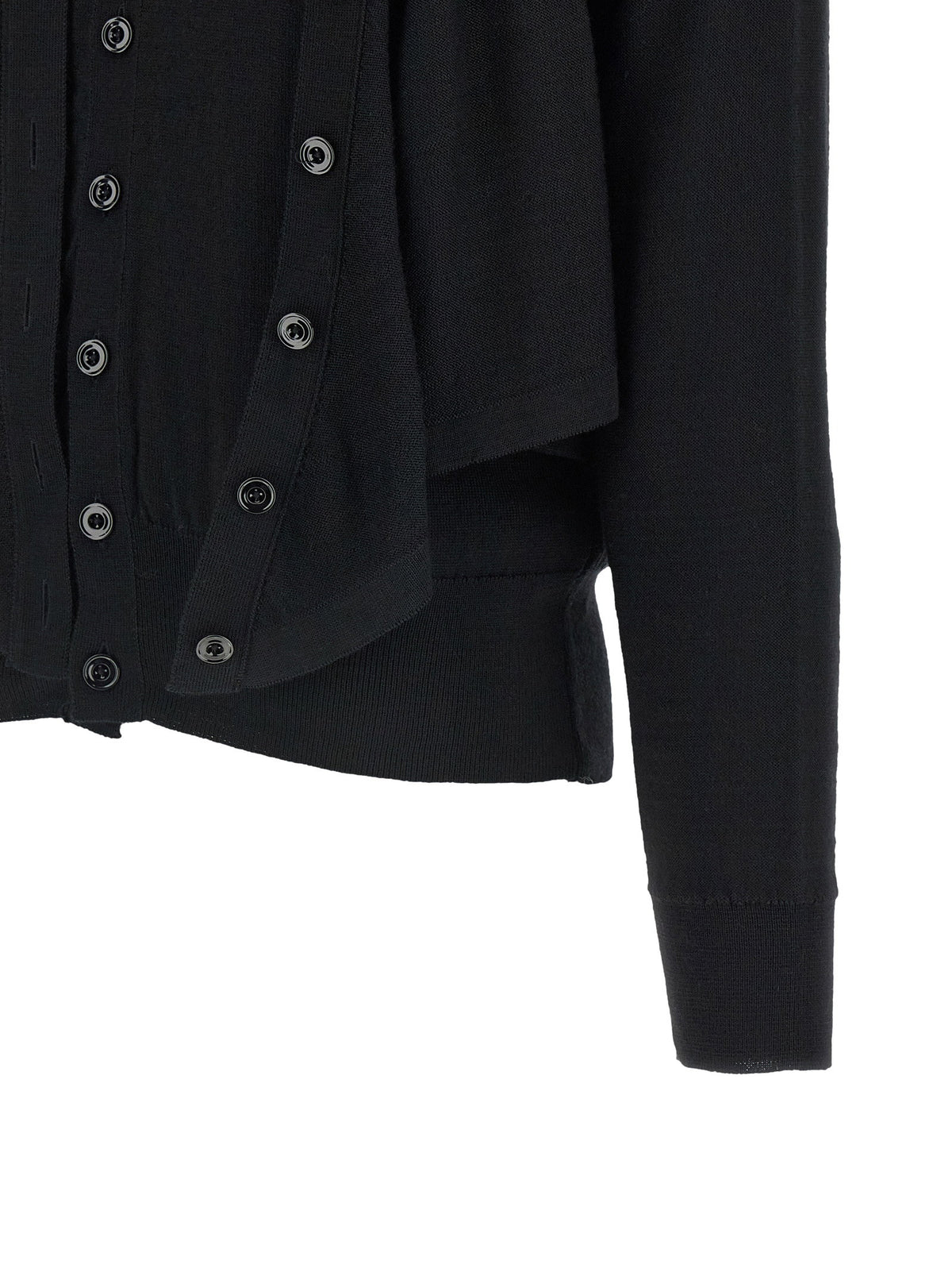 Lemaire Trompe Loeil Construction Cardigan