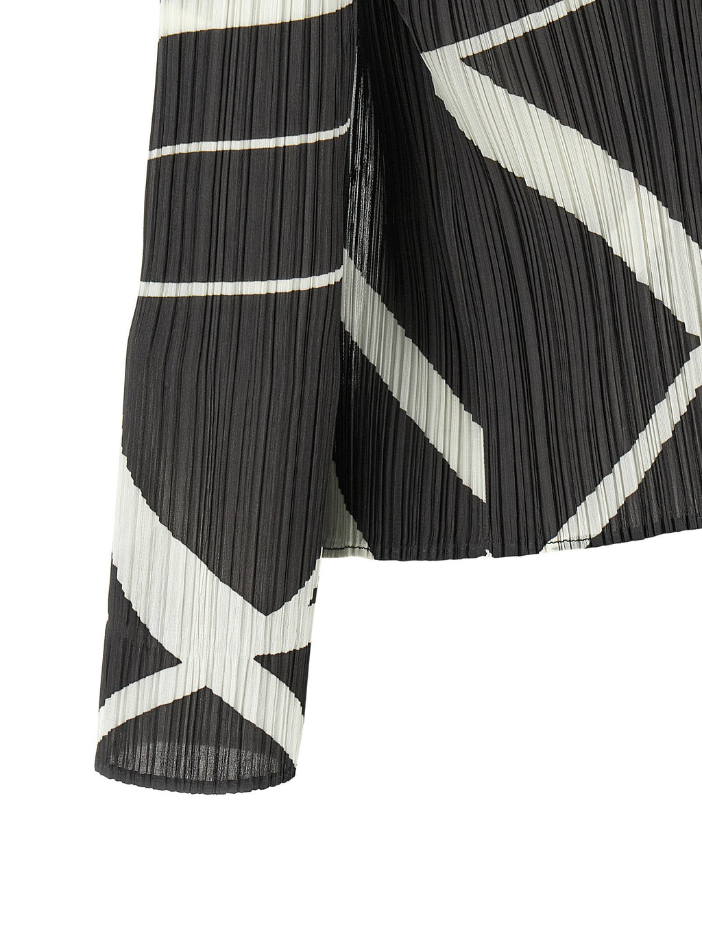 Pleats Please Issey Miyake Fold Line Cardigan