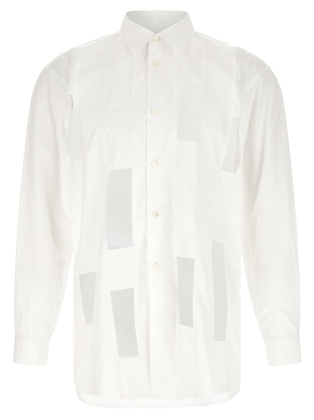 Comme Des Garçons Homme Plus Geometric Cut-out Shirt