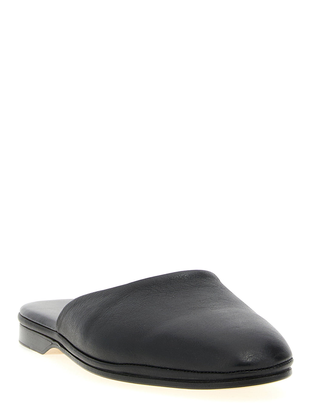 Brioni Leather Sabots
