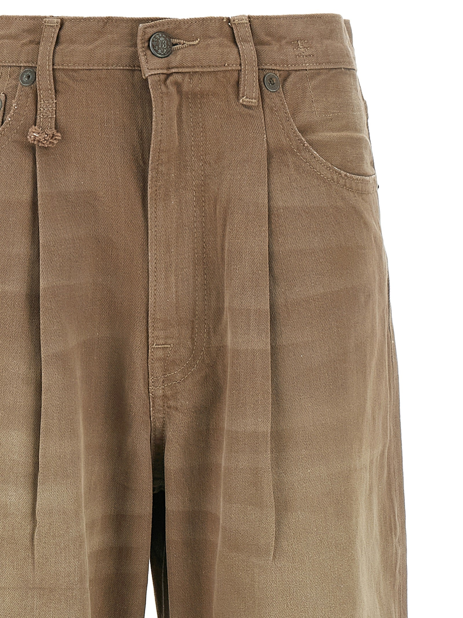 R13 Damon Pleated Jeans