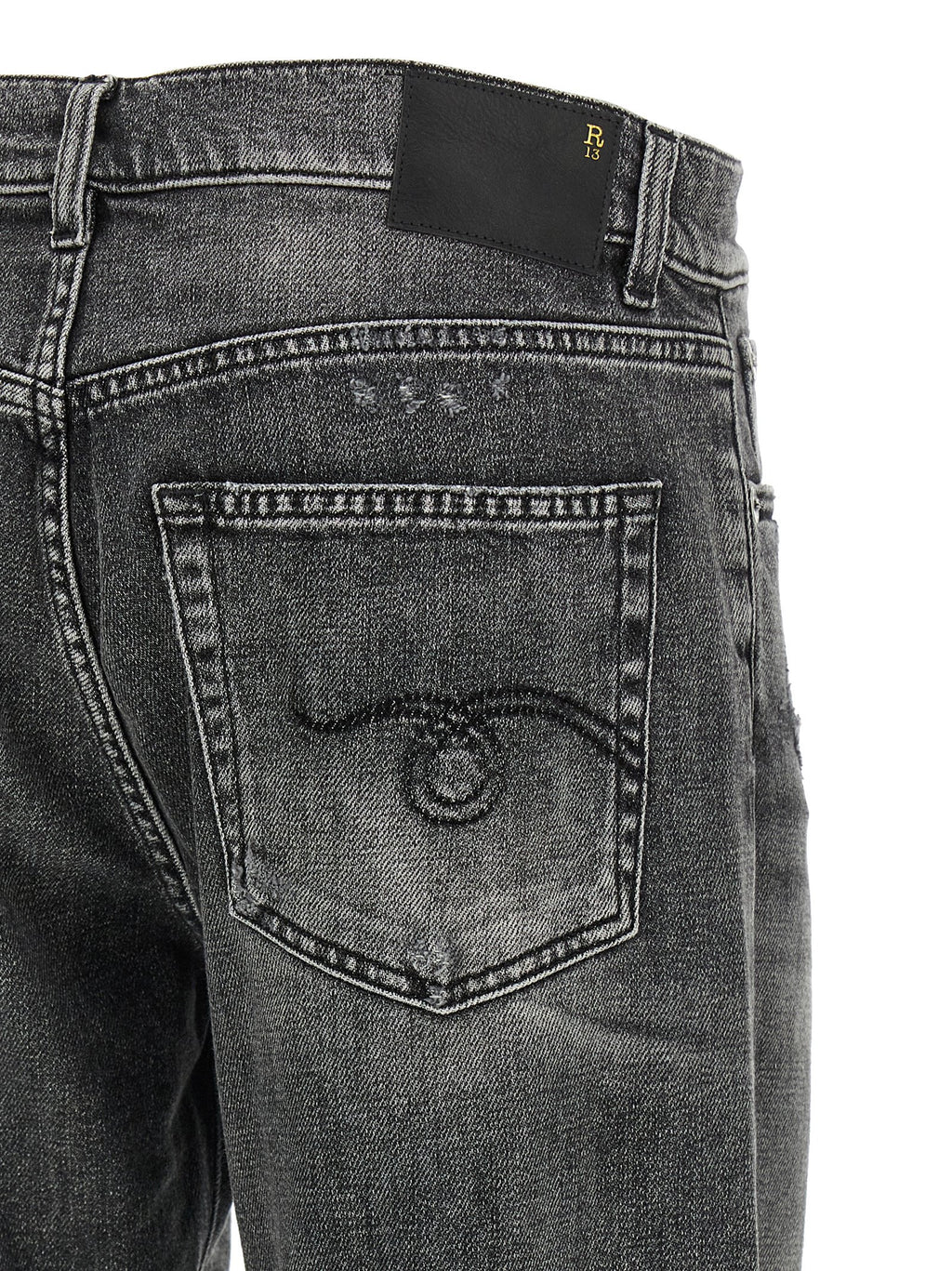 R13 Boyfriend Jeans