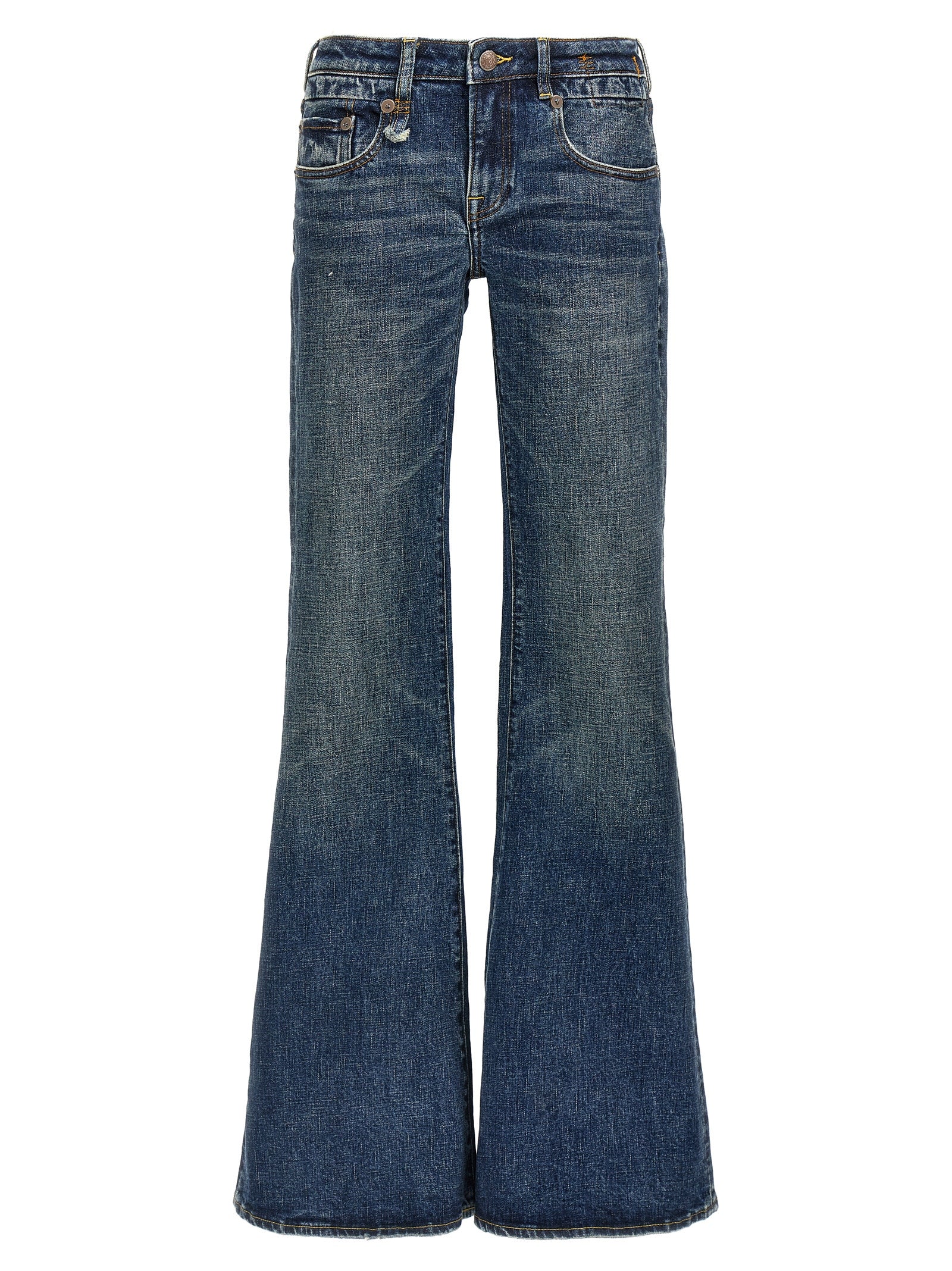 R13 Overflow Boy Flare Jeans