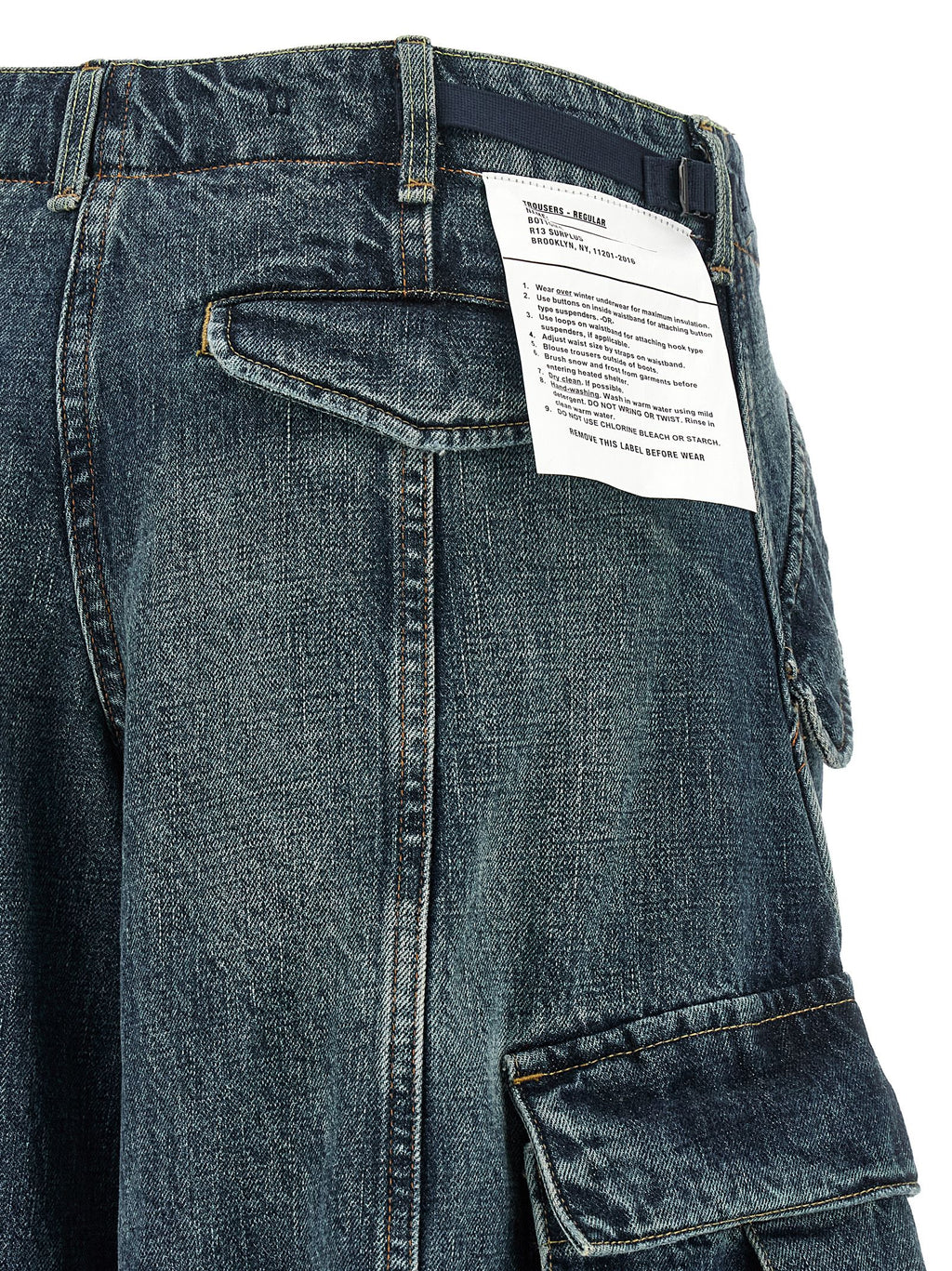 R13 Siouxsie Field Cargo Jeans