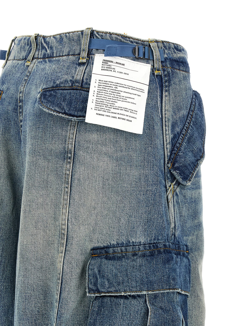 R13 Siouxsie Field Cargo Jeans
