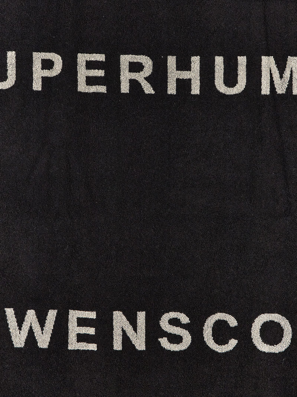 Rick Owens Beach Towel Written