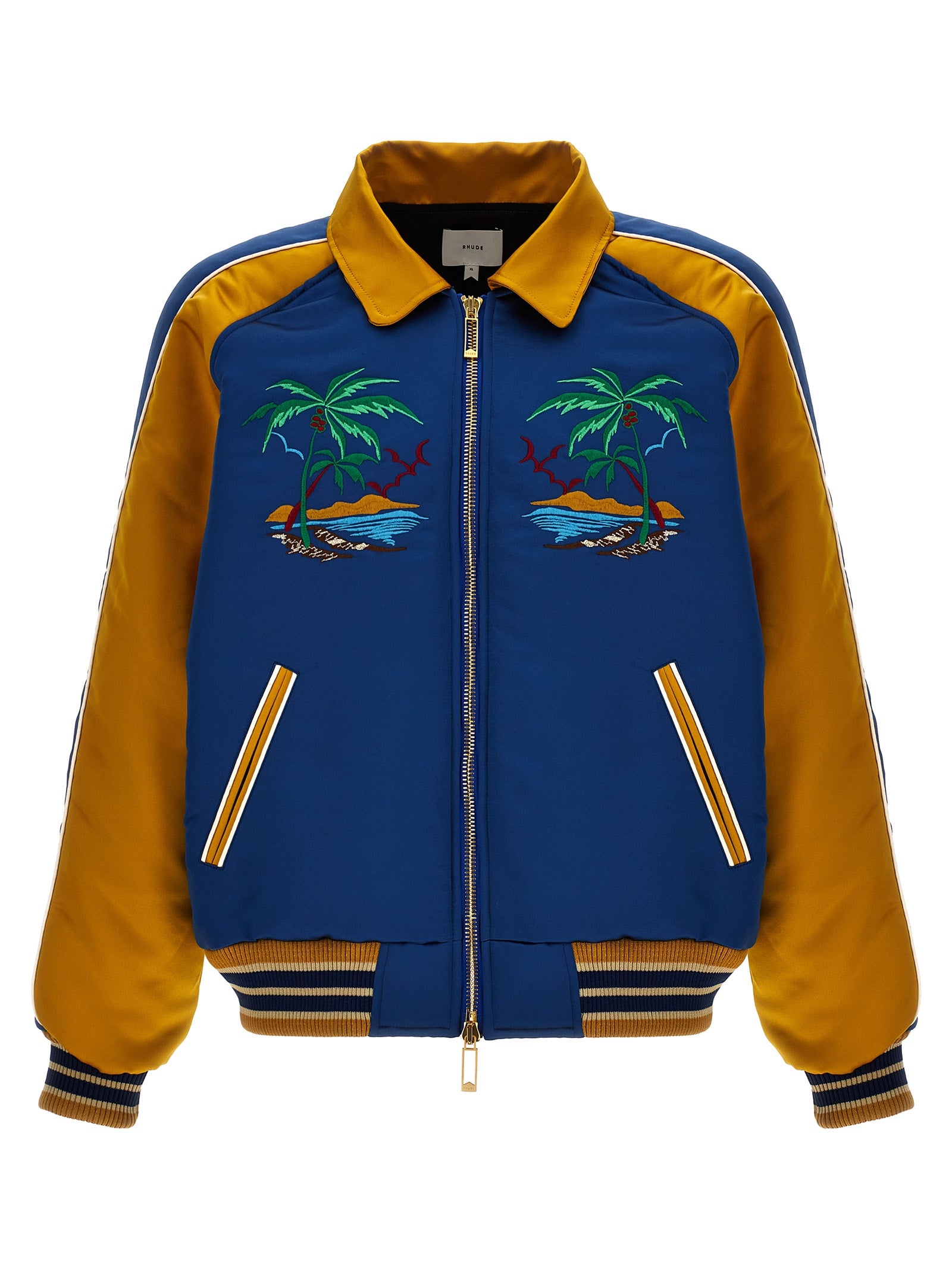 Rhude Palm Eagles Souvenir Bomber Jacket
