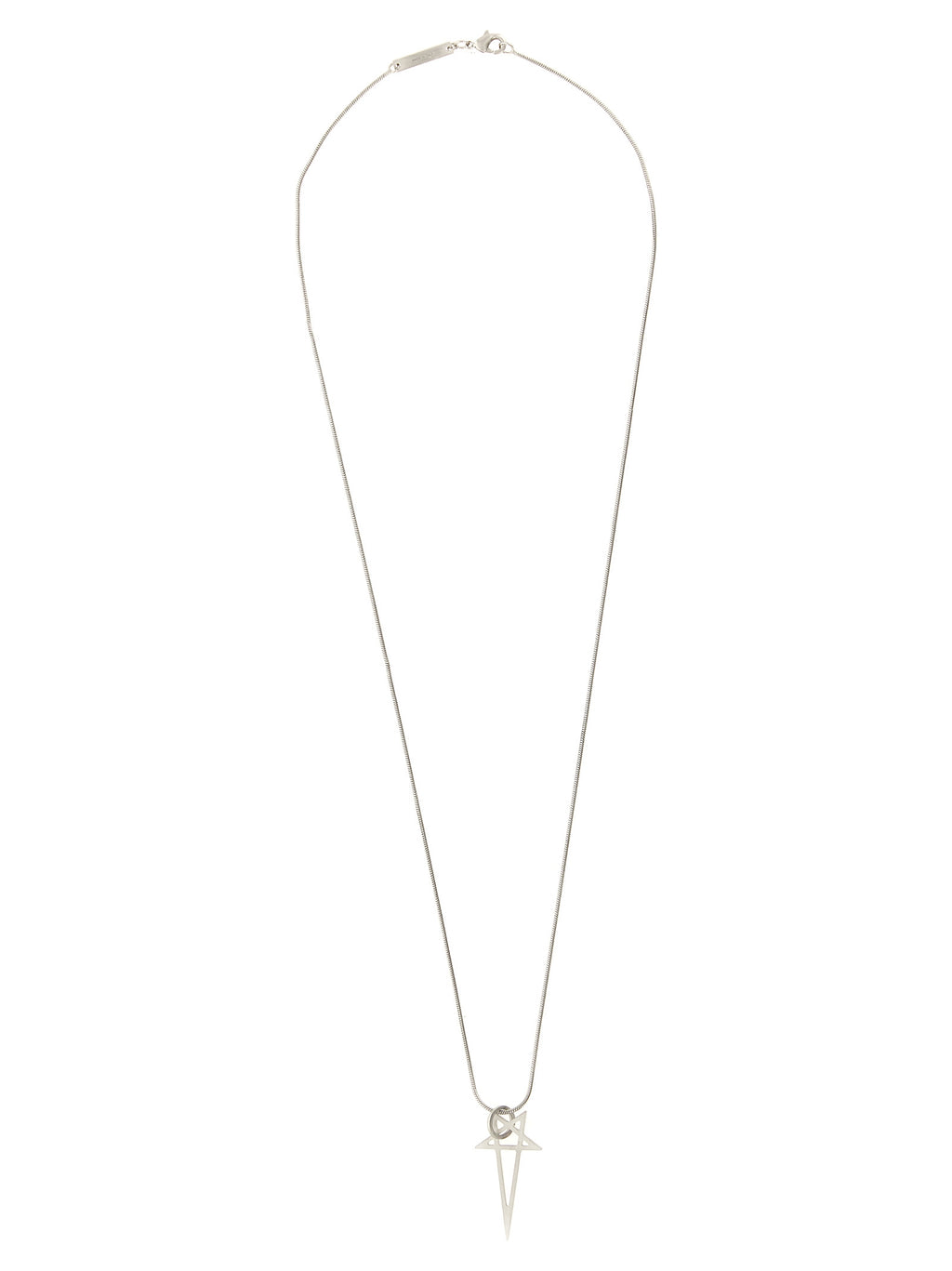 Rick Owens Pentagram Necklace