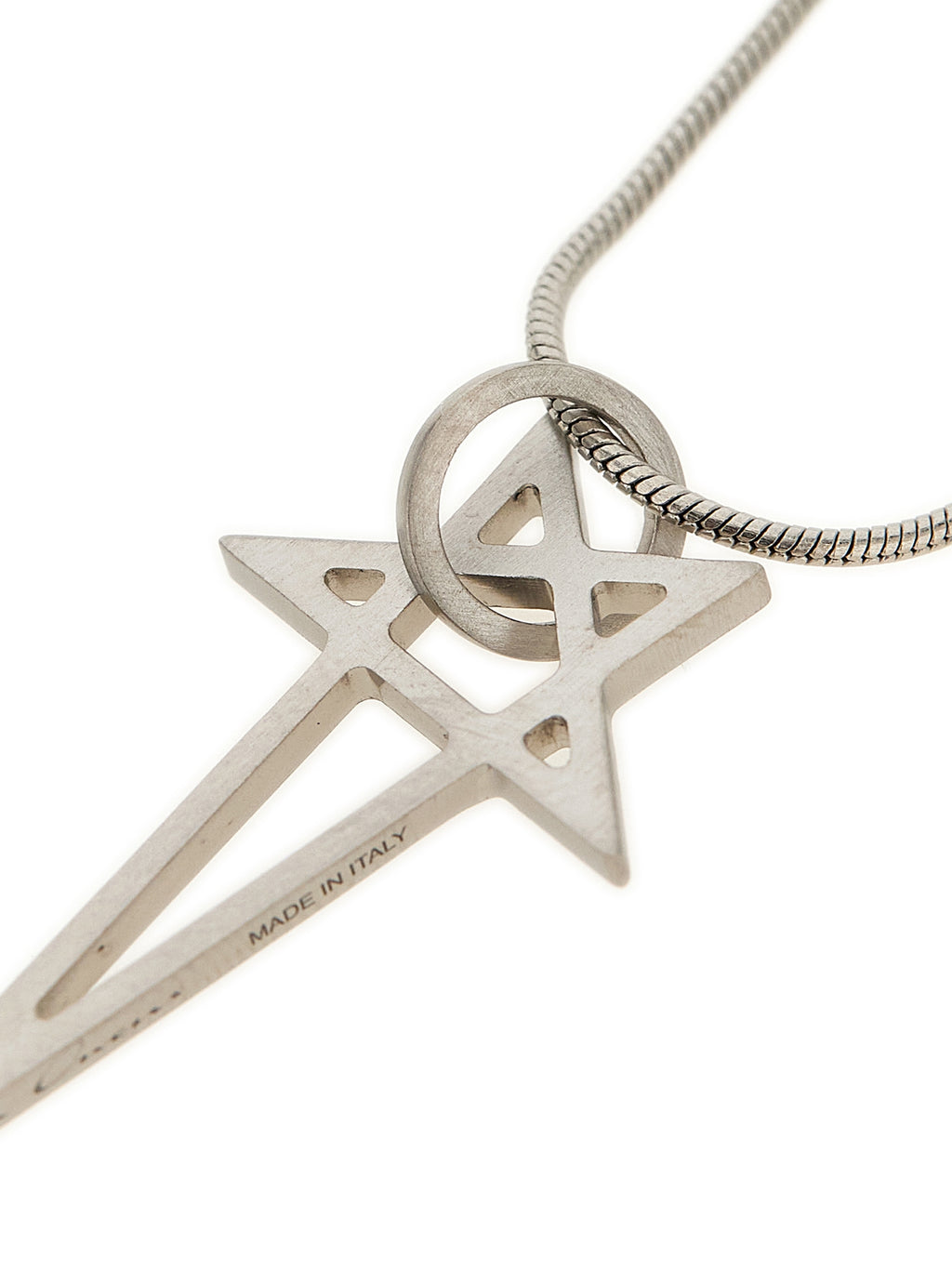 Rick Owens Pentagram Necklace