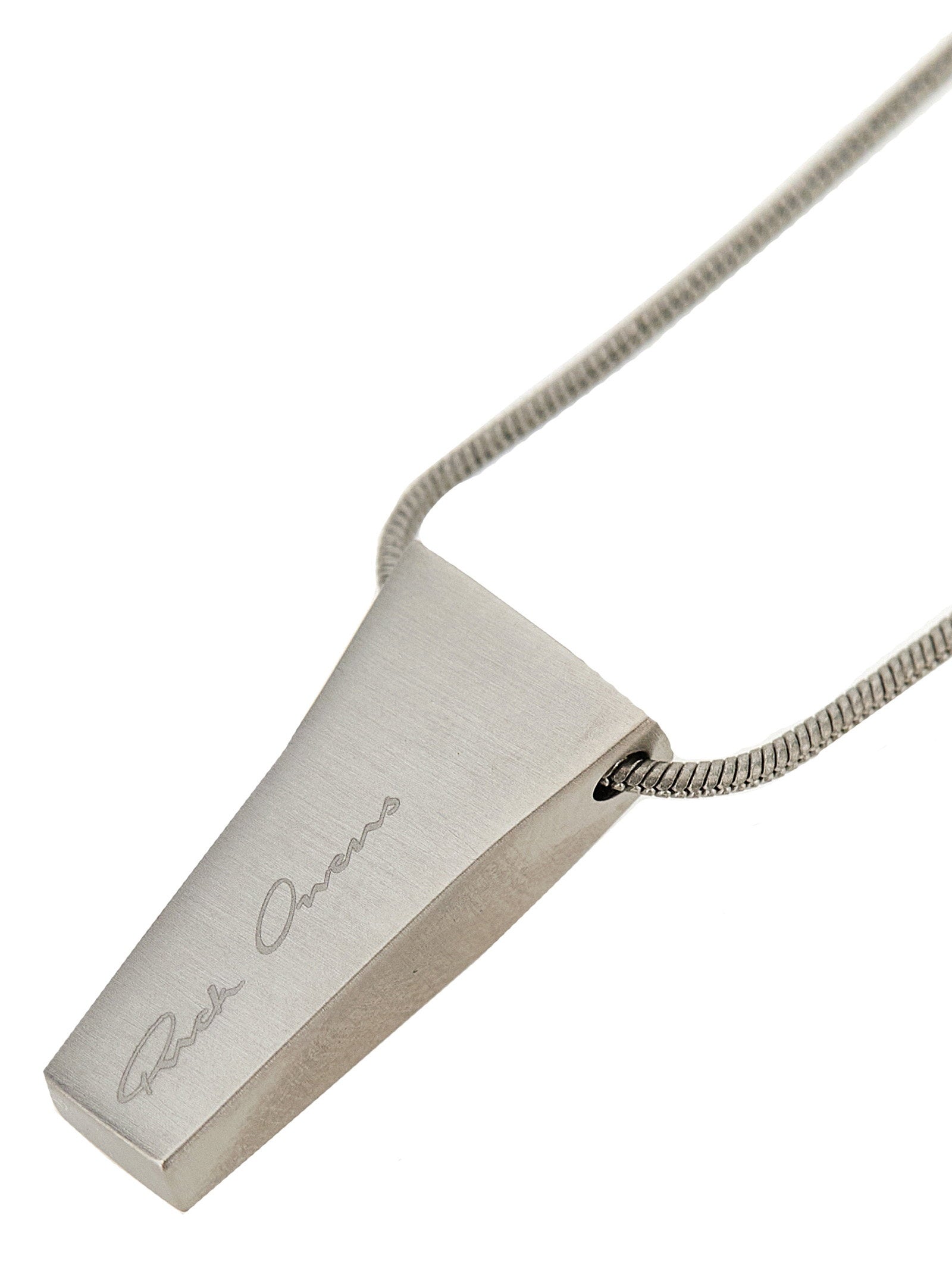 Rick Owens Mini Trunk Necklace