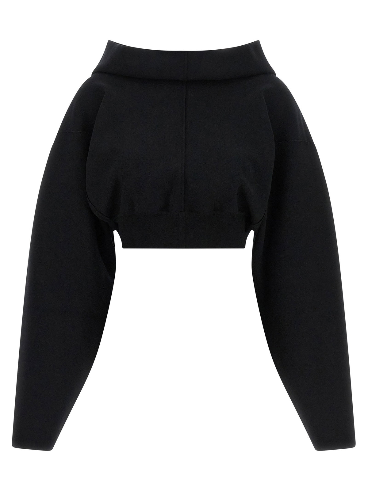 Rick Owens Cropped Hoodie