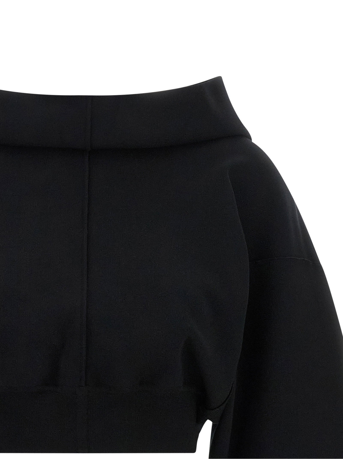 Rick Owens Cropped Hoodie