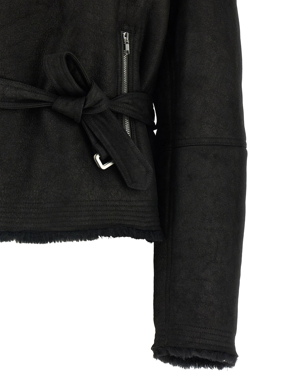 Rick Owens Cropped Flight Jacket