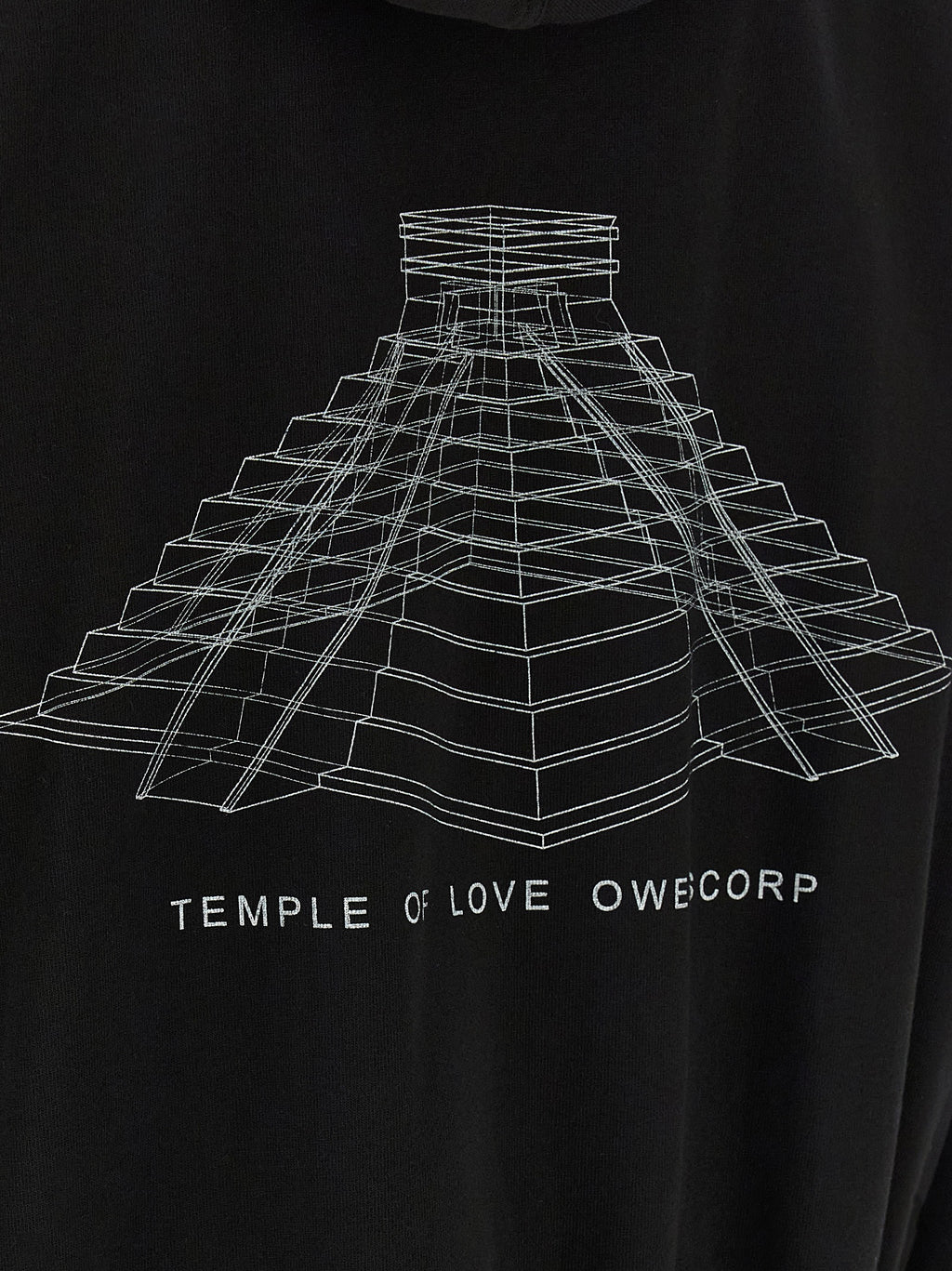 Rick Owens Temple Of Love Owenscorptemp Hoodie