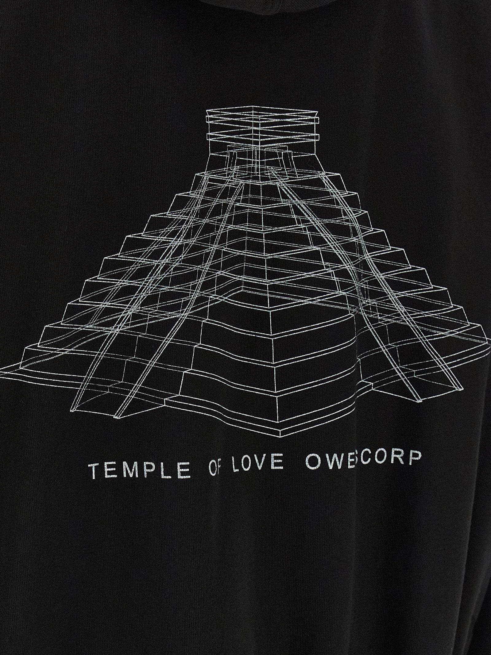 Rick Owens Temple Of Love Owenscorptemp Hoodie