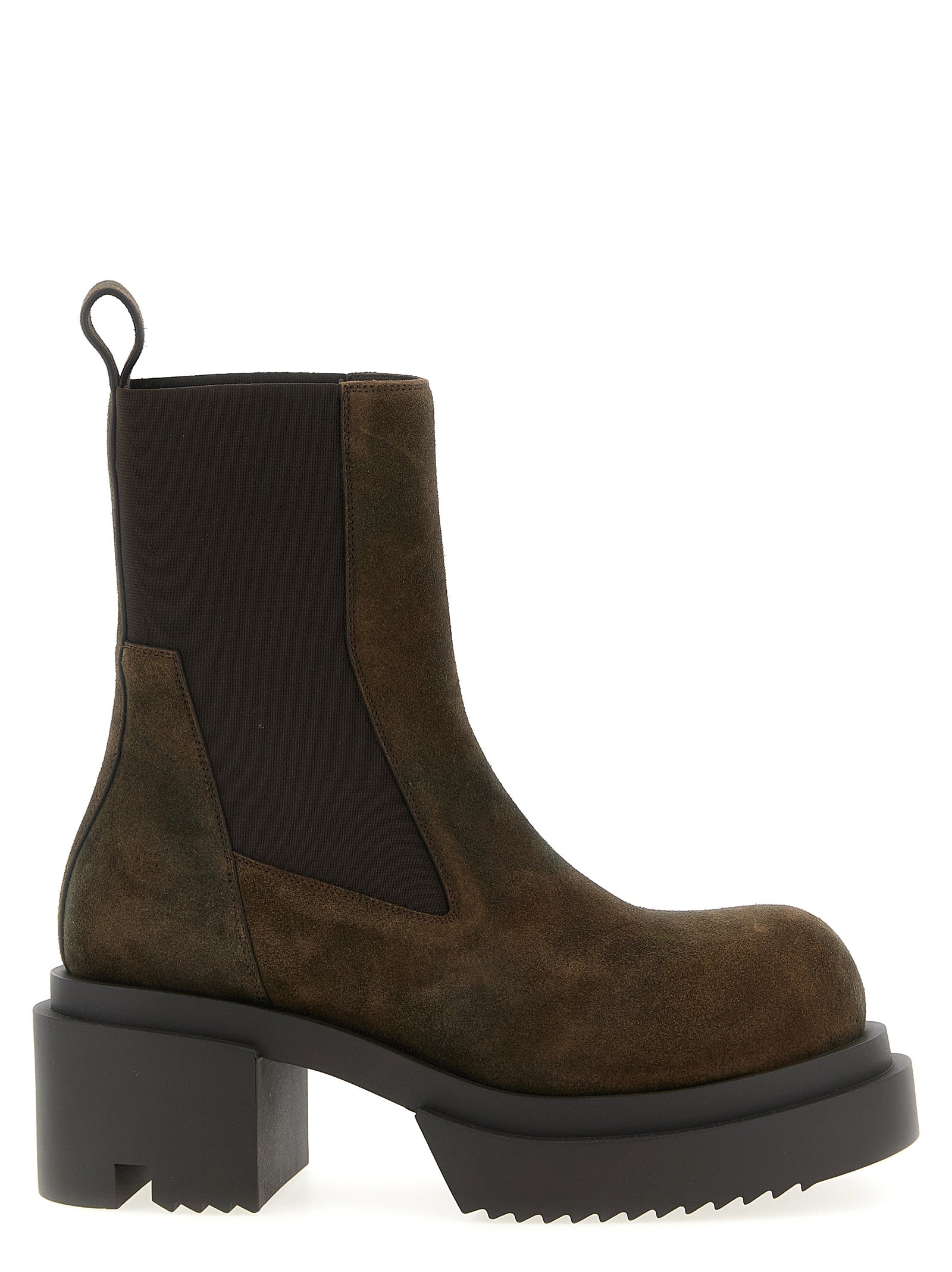 Rick Owens Beatle Bogun Ankle Boots