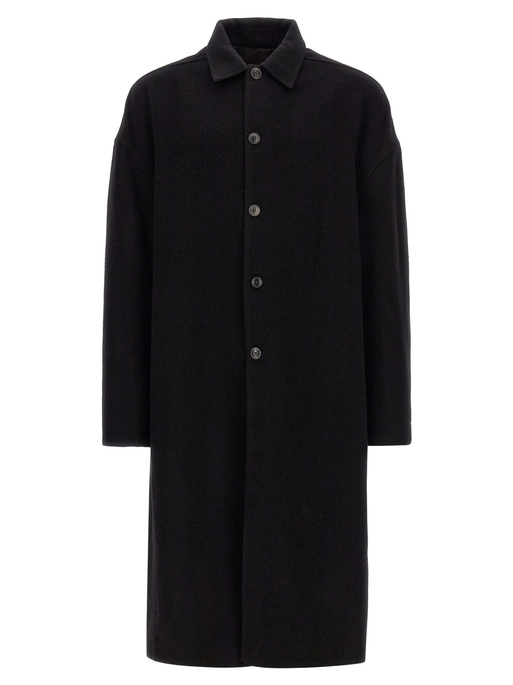 Rick Owens Buttoned Brad Coat