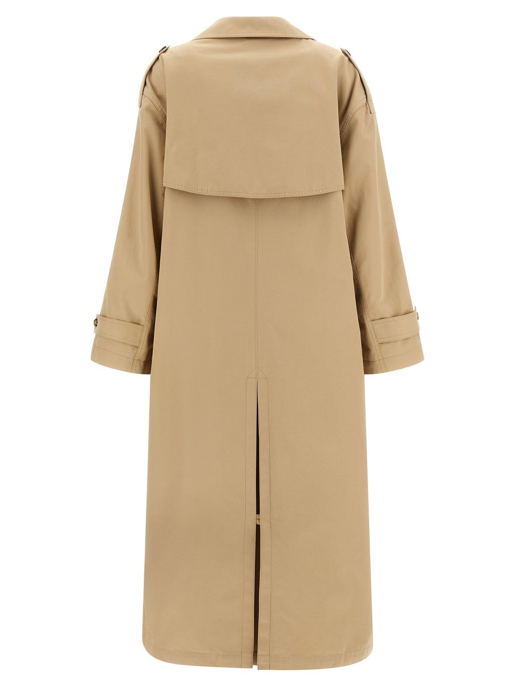 Mm6 Maison Margiela Trench Coat With Gloves