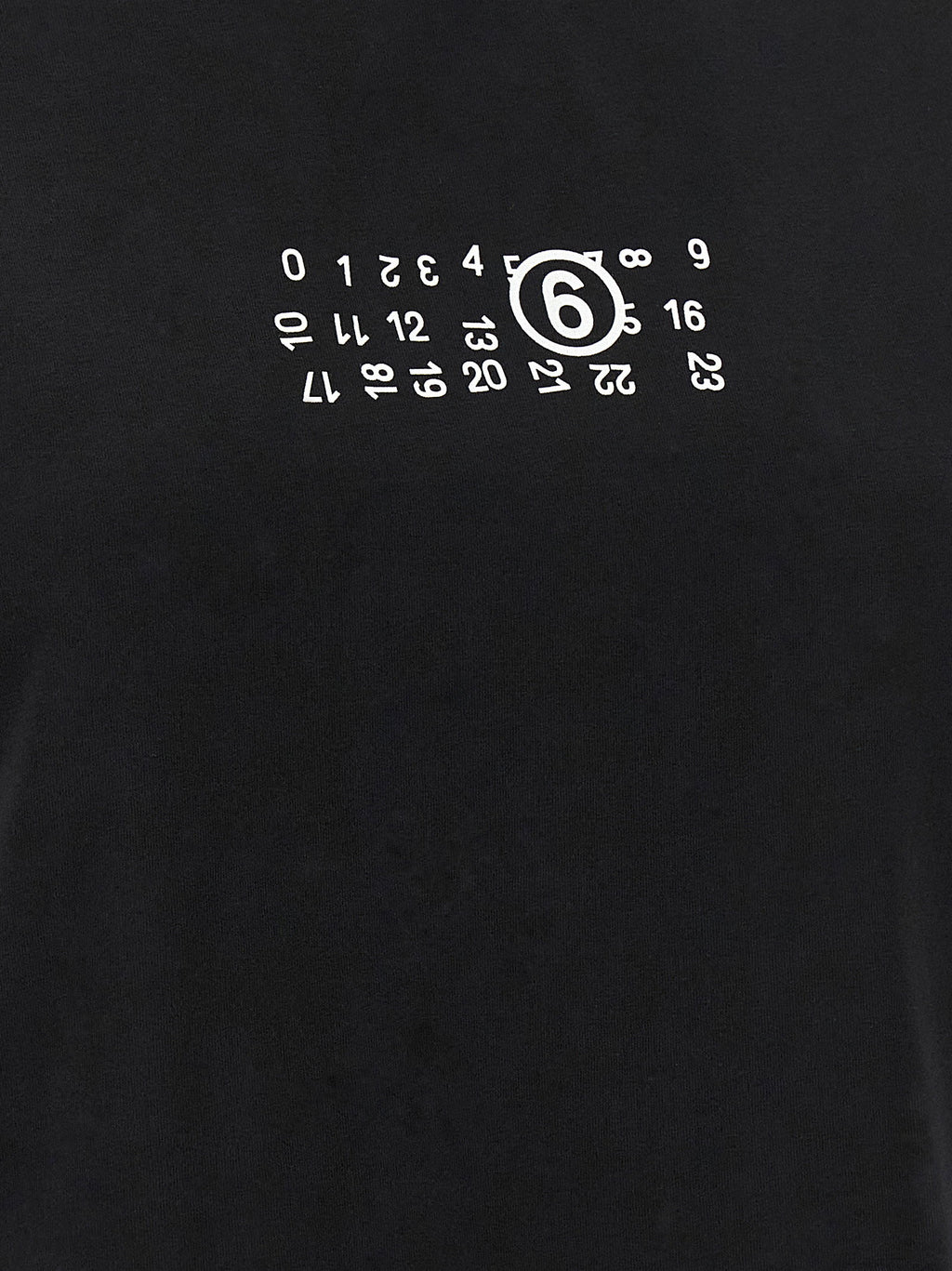 Mm6 Maison Margiela Upside-down Print T-shirt