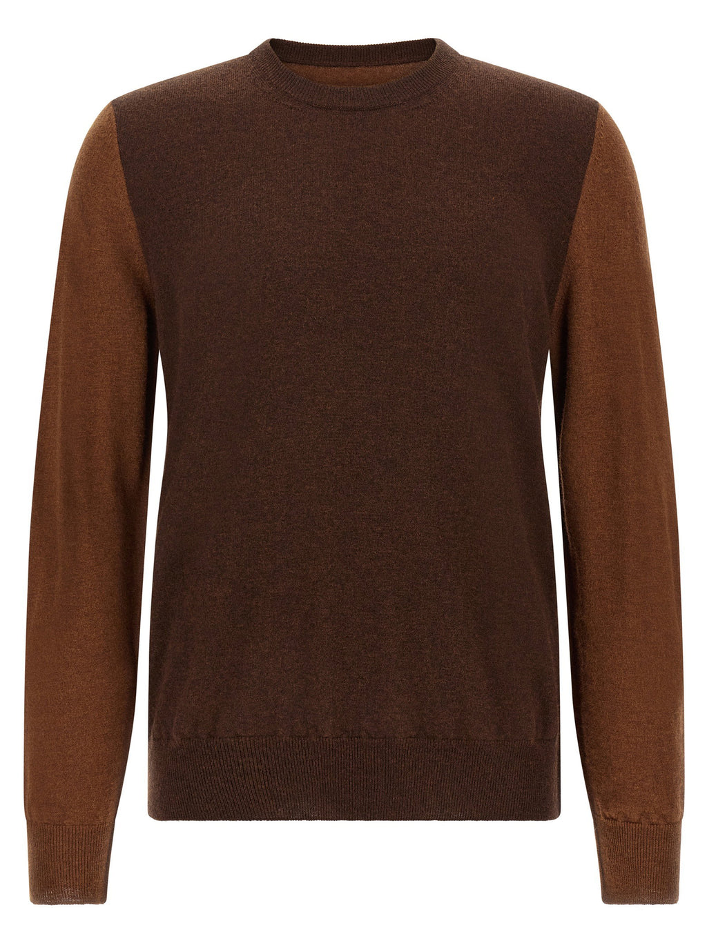 Maison Margiela Two-tone Wool Sweater