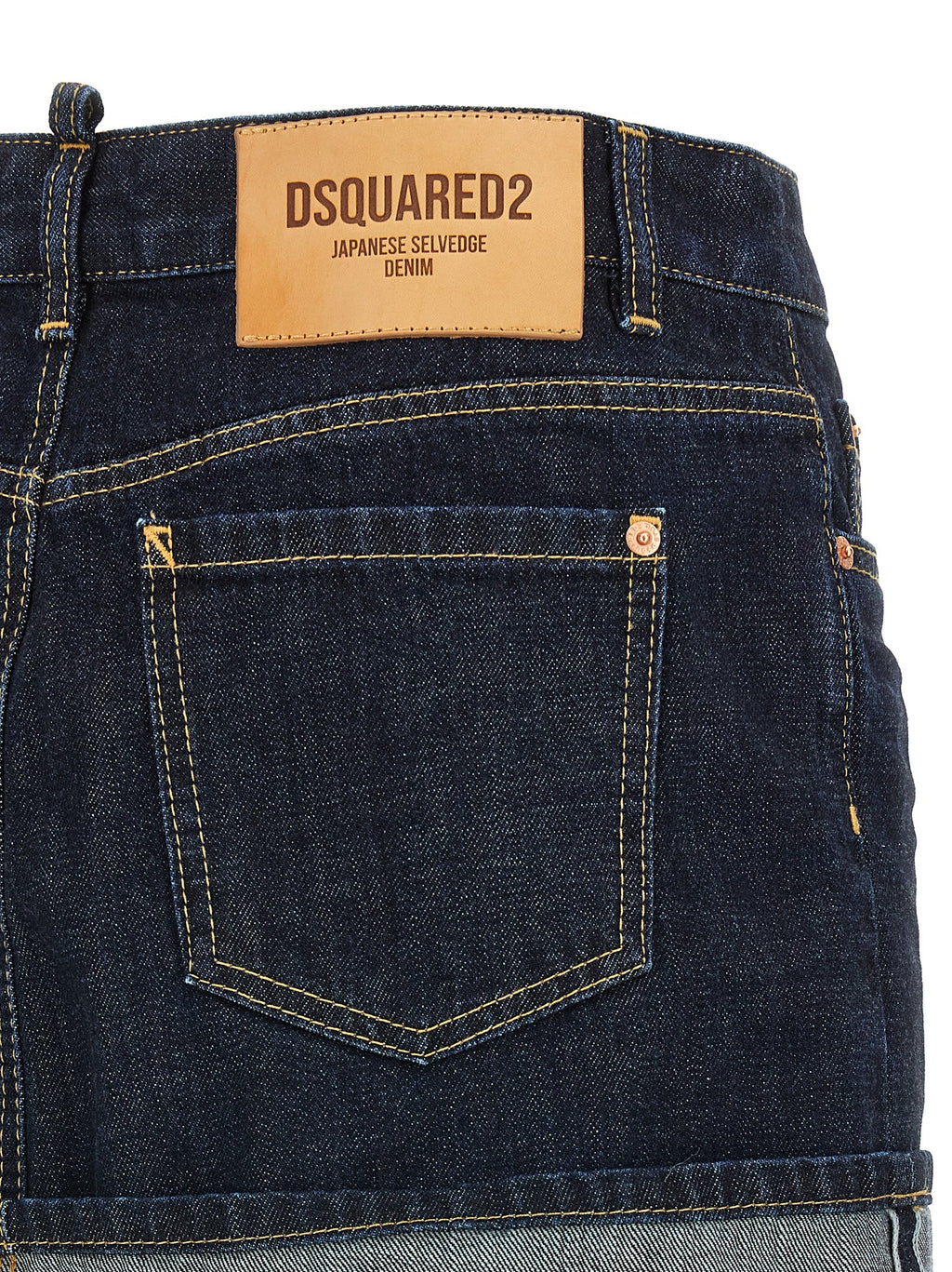 Dsquared2 Cimosa Authentic Japanese Denim Skirt