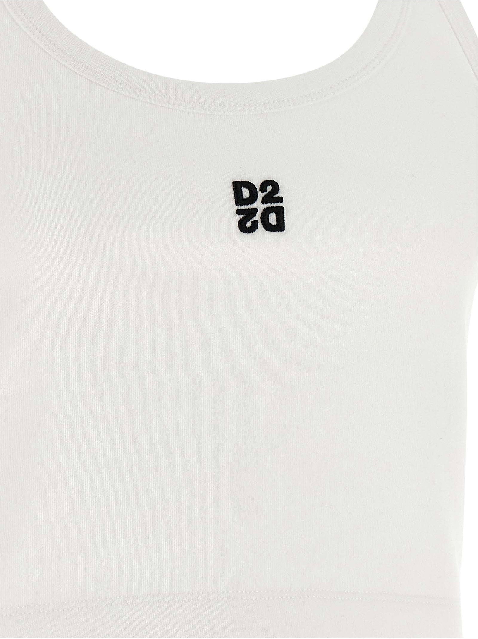 Dsquared2 D2 Upside Down Tank Top