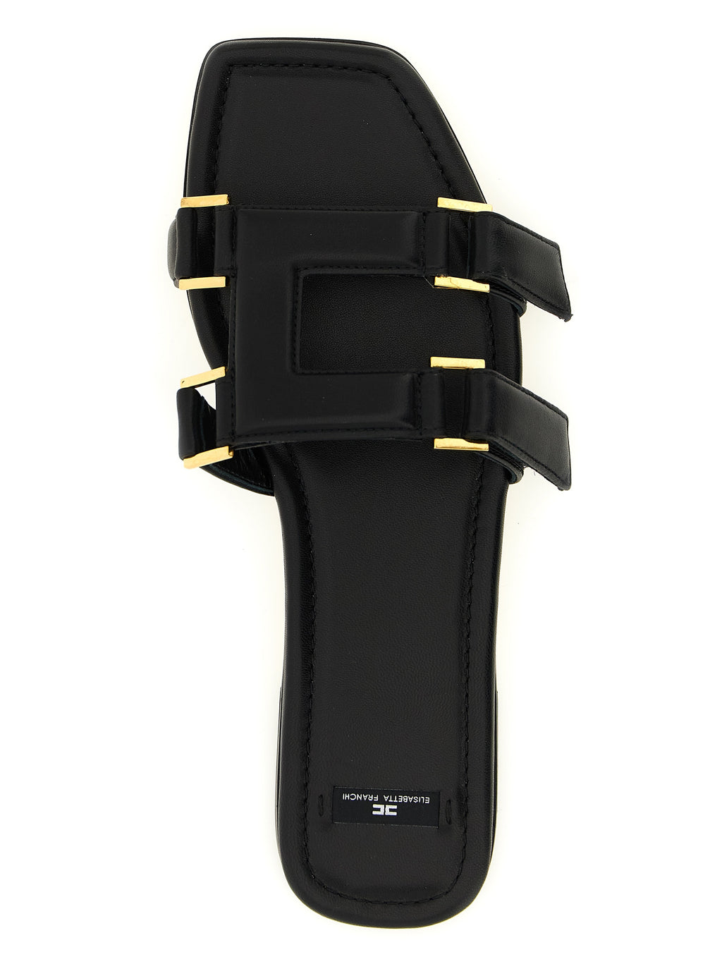 Elisabetta Franchi Nappa Leather Sandals