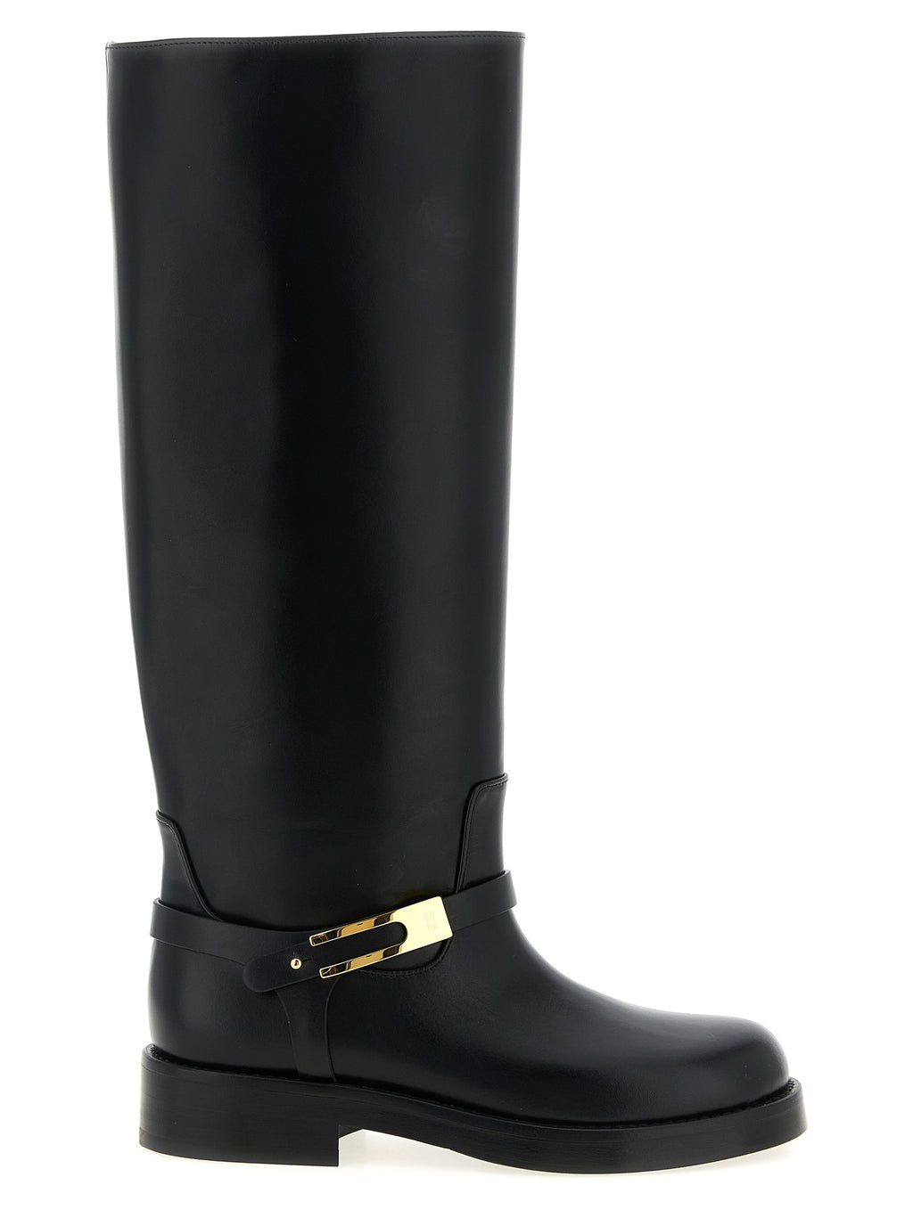 Elisabetta Franchi Logo Strap Boots