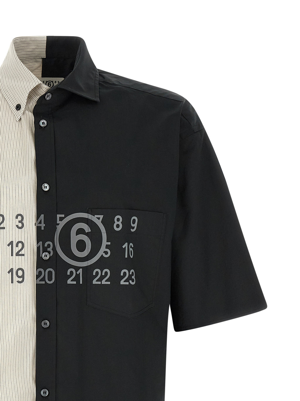 Mm6 Maison Margiela Patchwork Shirt