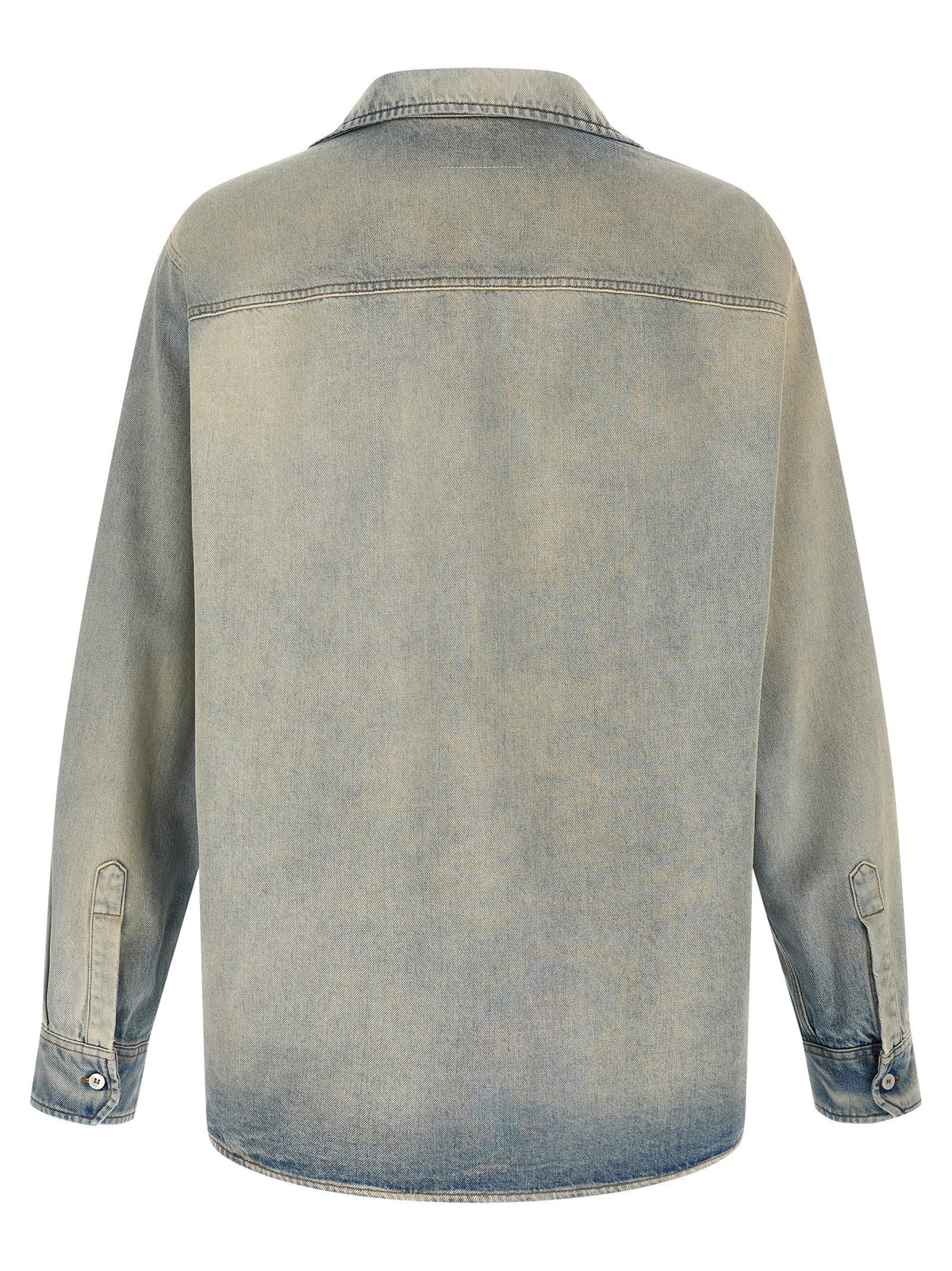 Mm6 Maison Margiela Numeric Signature Mm6 Denim Shirt