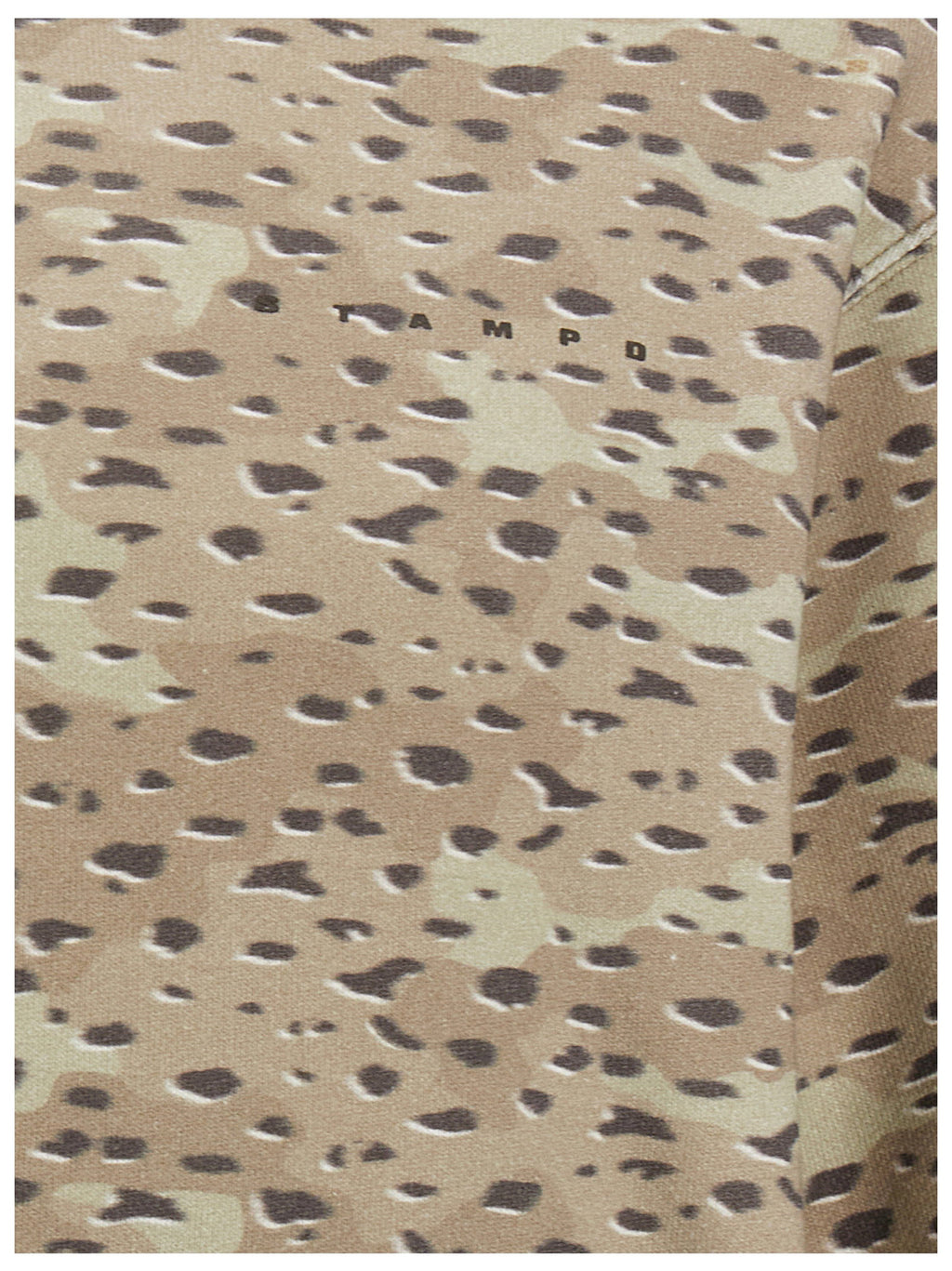 Stampd Felpa Con Cappuccio Camo Leopard