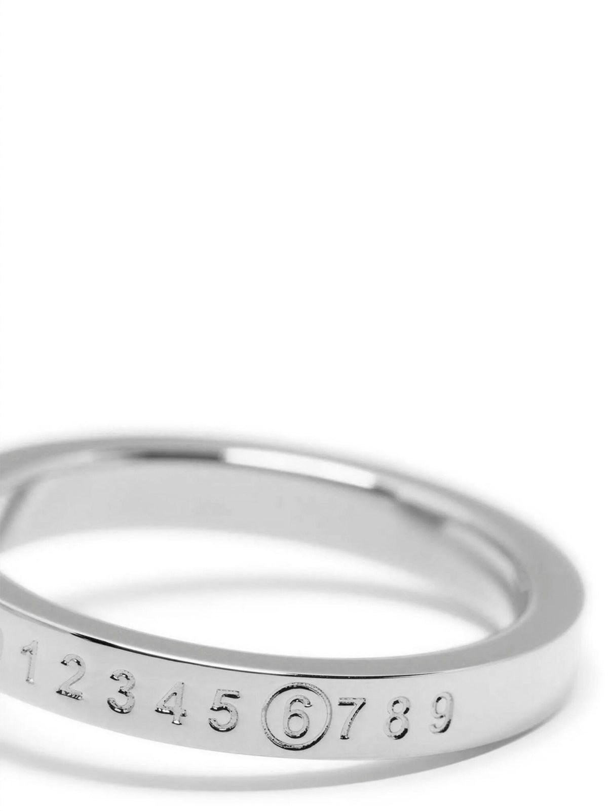 Mm6 Maison Margiela Minimal Logo Ring