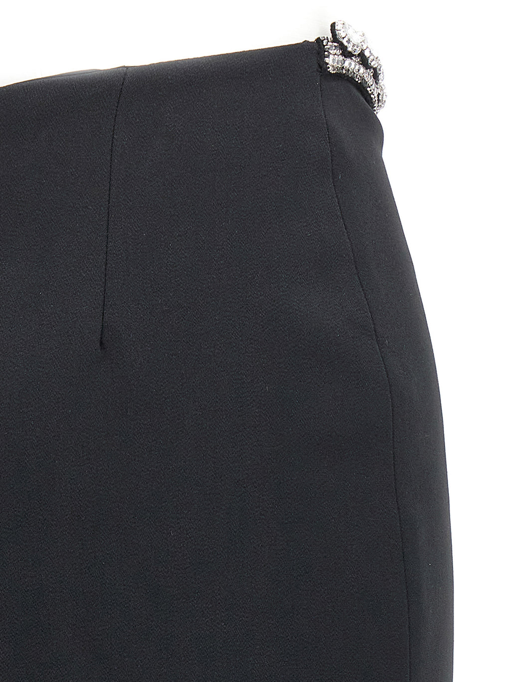 David Koma Puffer Circle Embroidery Skirt