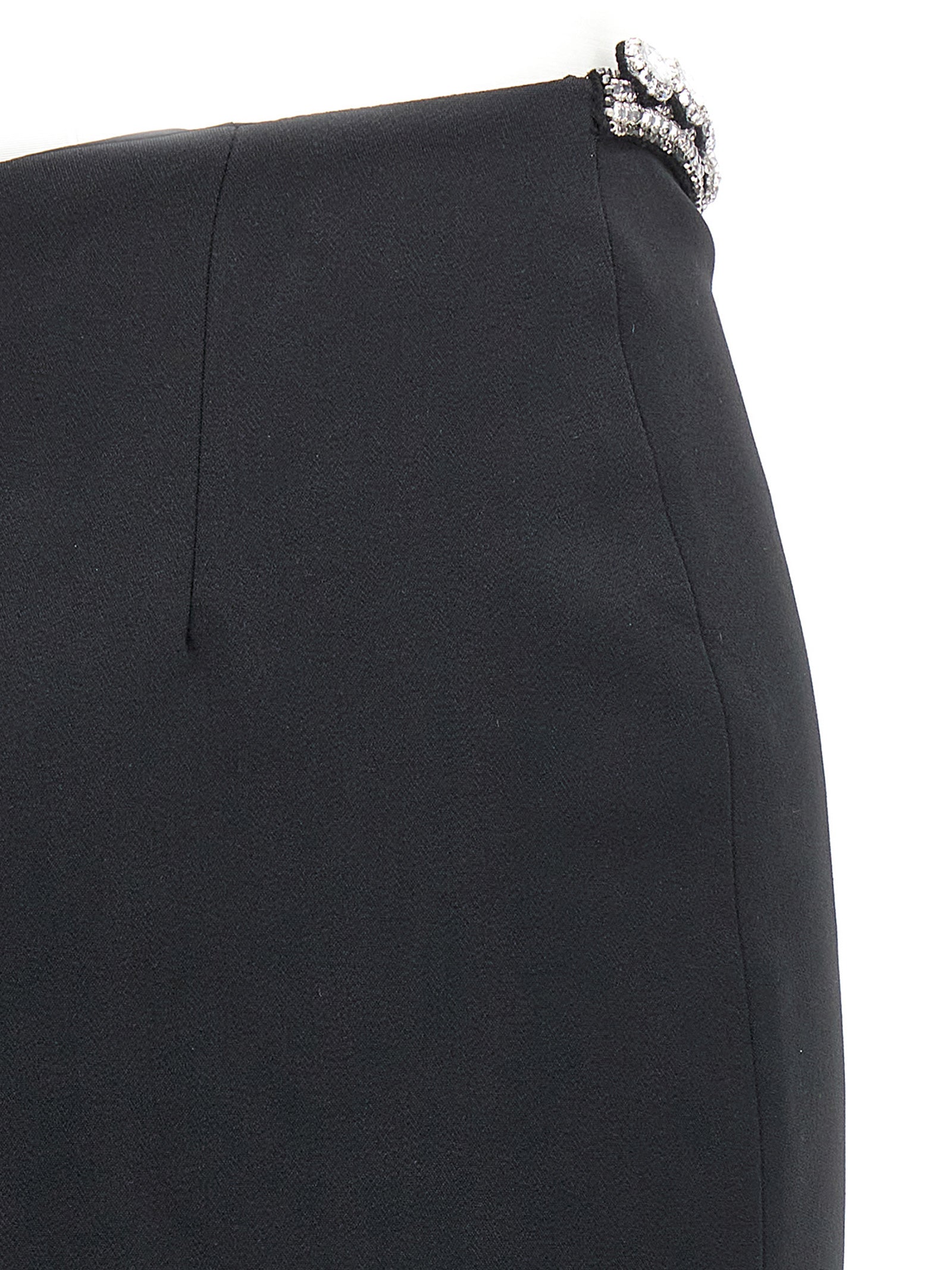 David Koma Puffer Circle Embroidery Skirt