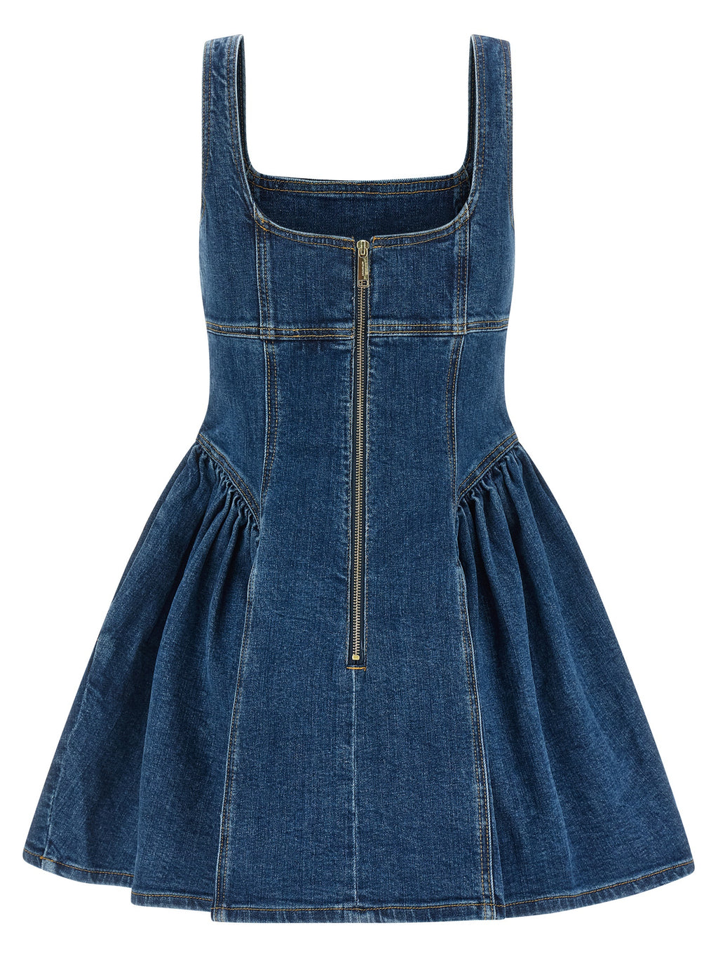 Self-Portrait Denim Mini Dress