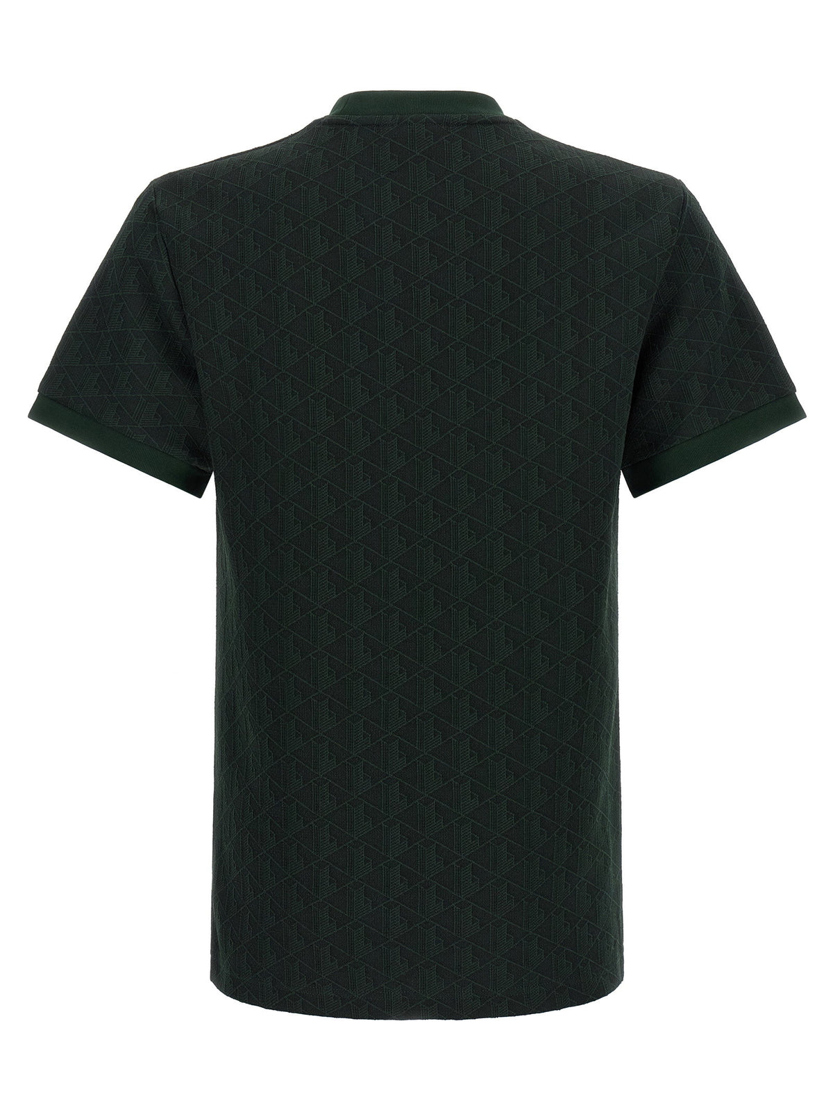 Lacoste T-shirt In Jacquard Monogram