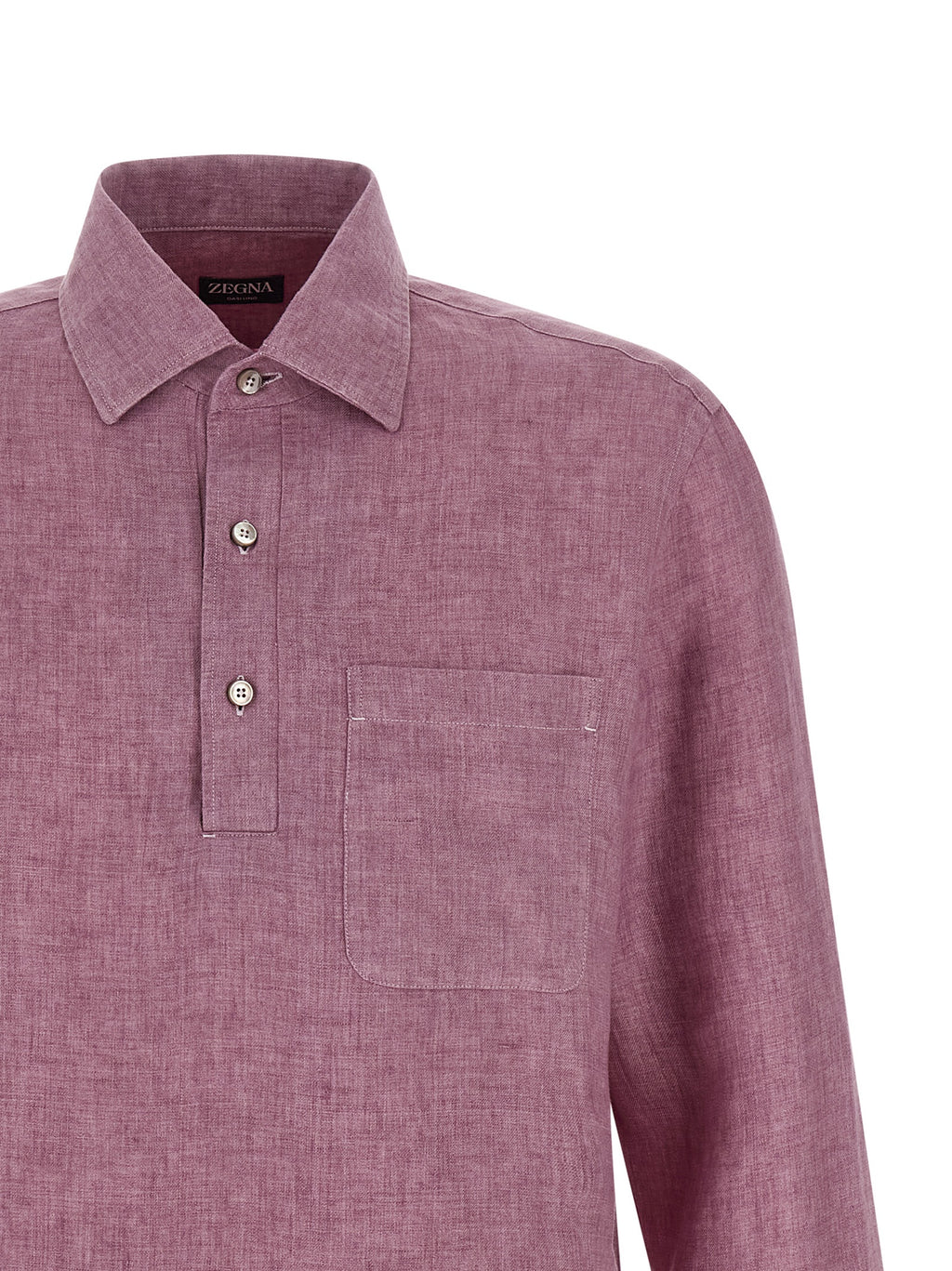 Zegna Oasi Lino Polo Shirt