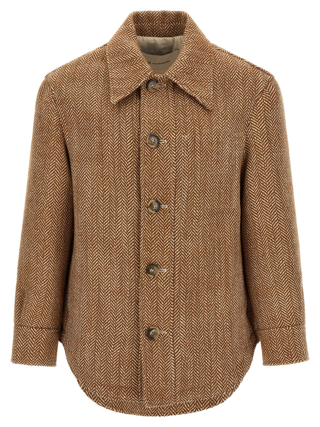 Ami Paris Chevron Wool Overshirt