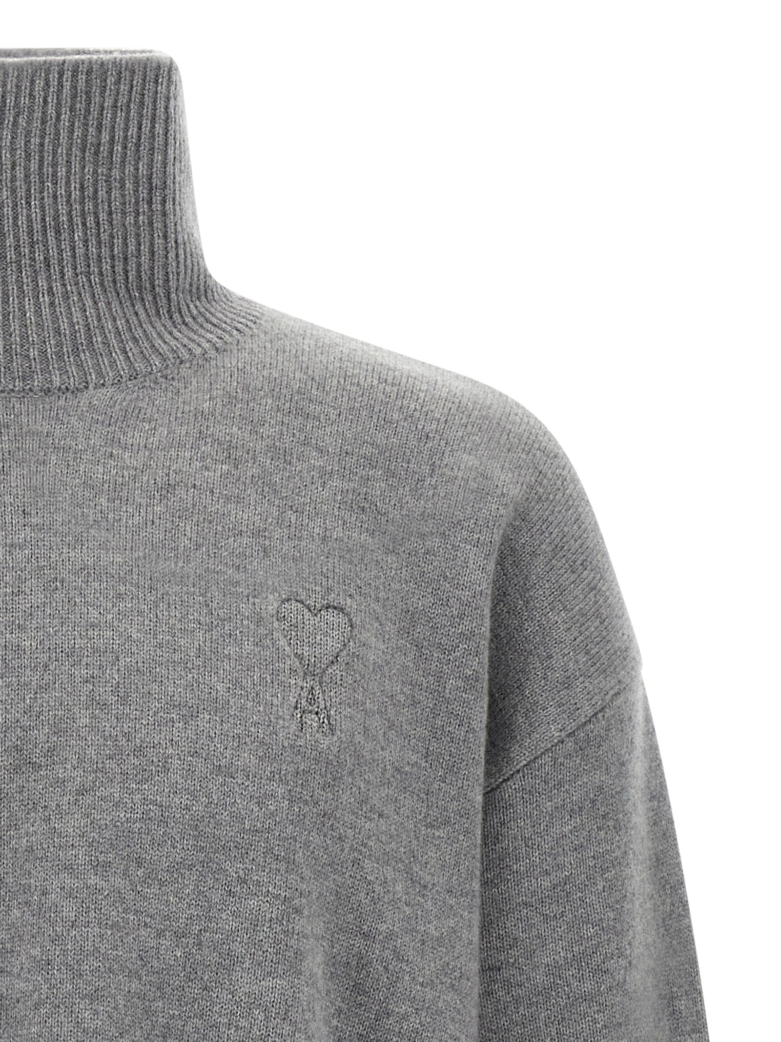 Ami Paris Puff Logo Sweater
