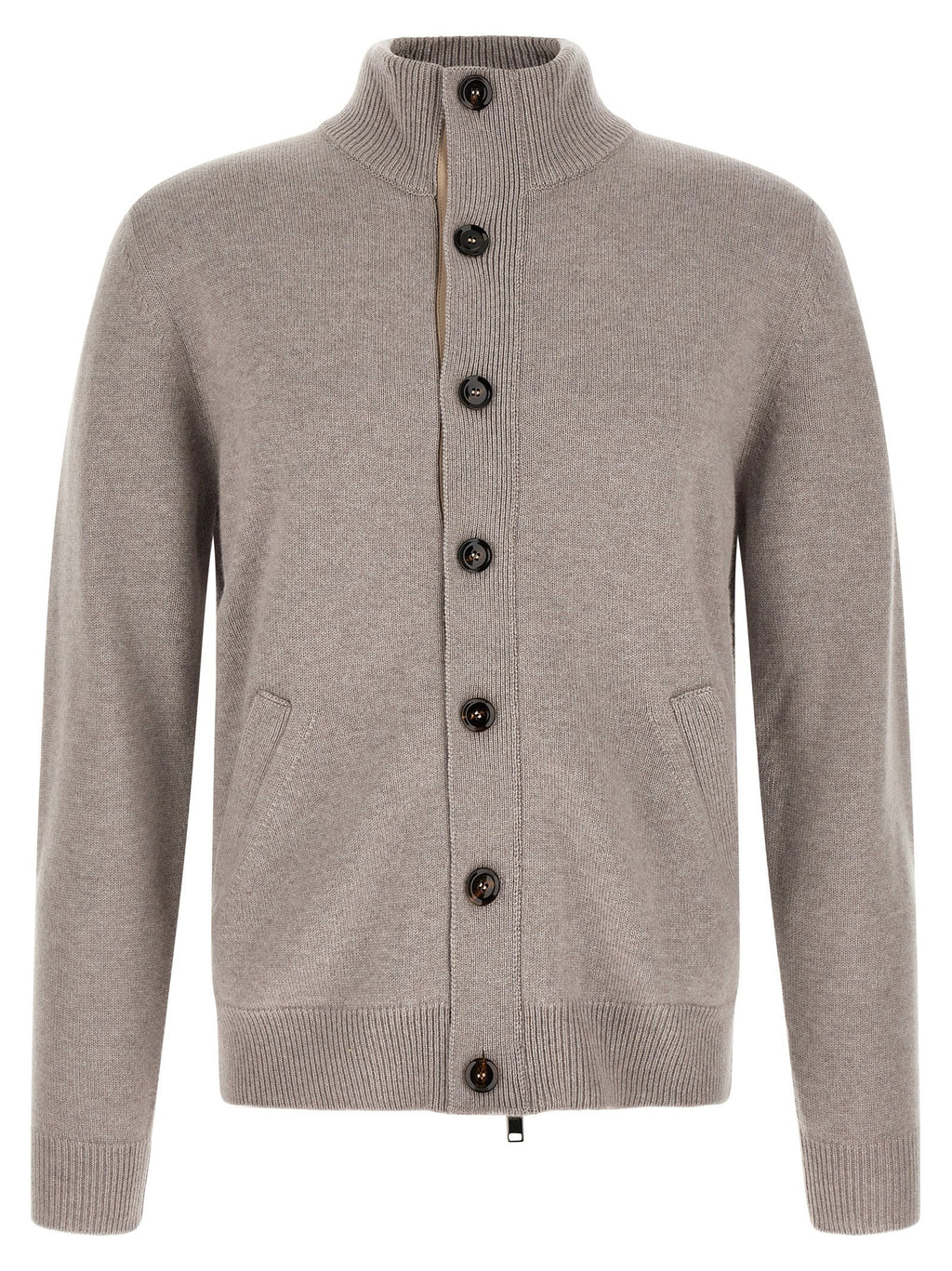 Brioni Cardigan With Price List Collar