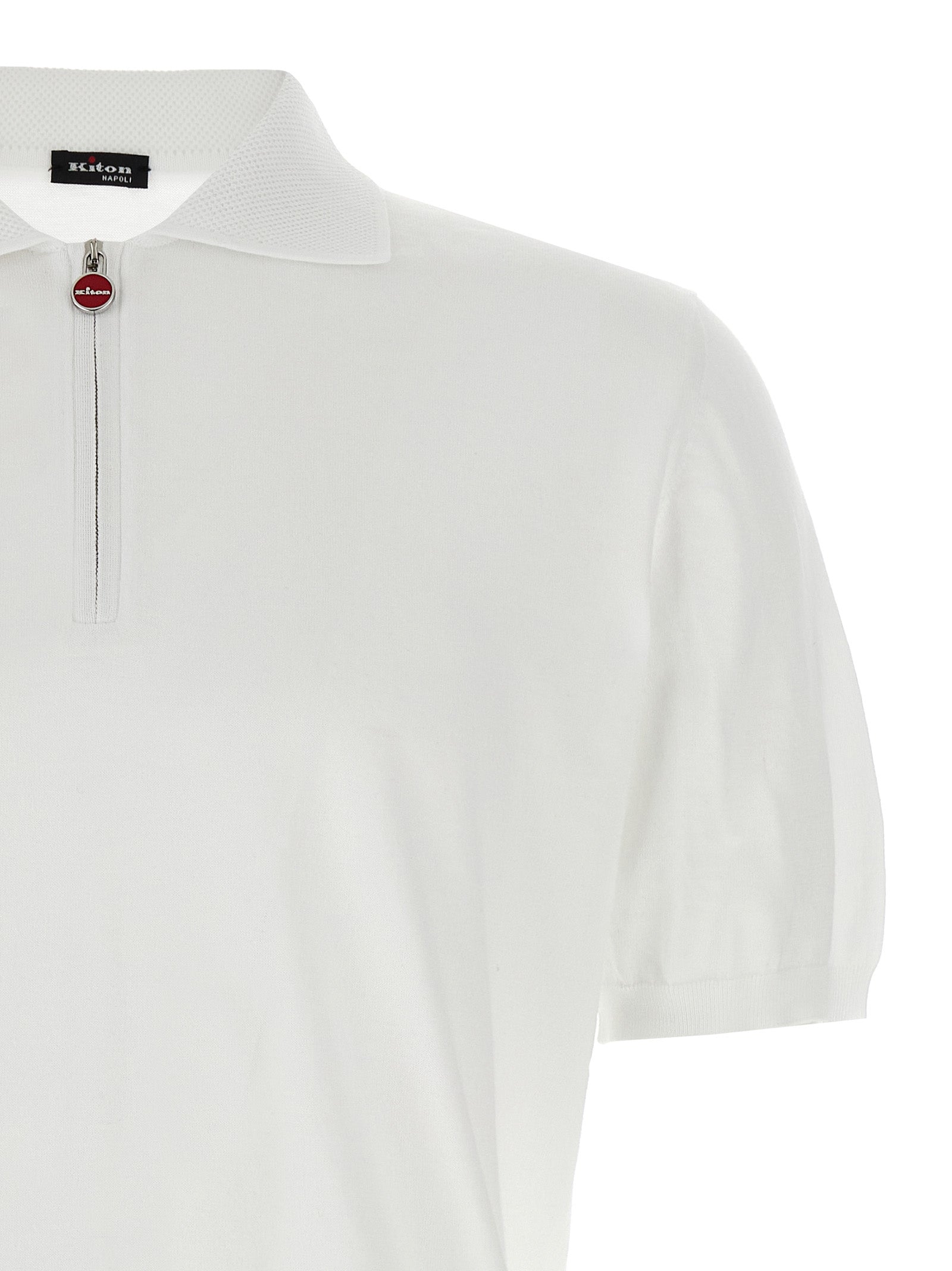 Kiton Honeycomb Polo Shirt