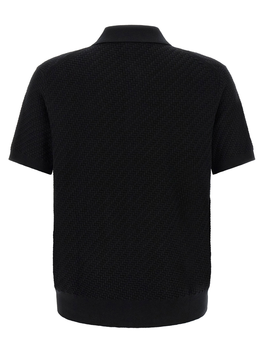 Brioni Trama Weaving Polo